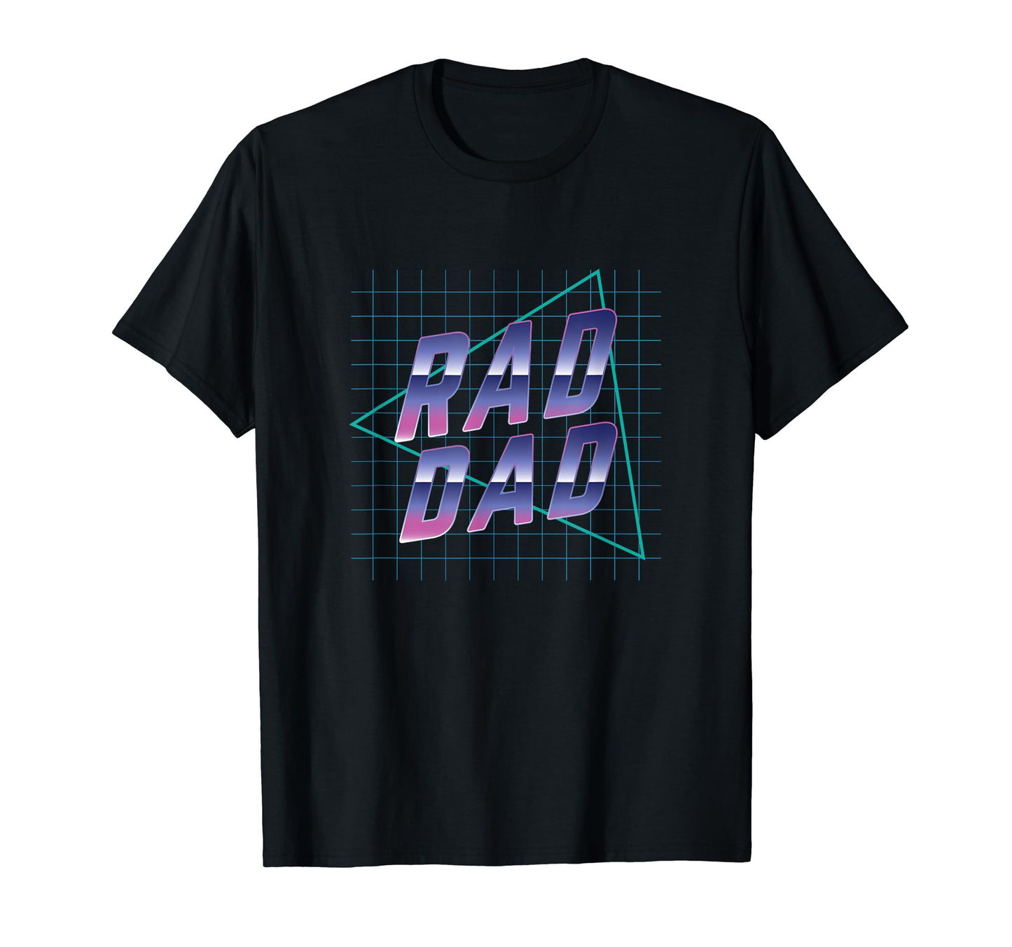 80S Dad Rad Dad Fathers Day 90S T-Shirt - Aesthetic Graphic Men Women - T-Shirt, Sweatshirt, Hoodie