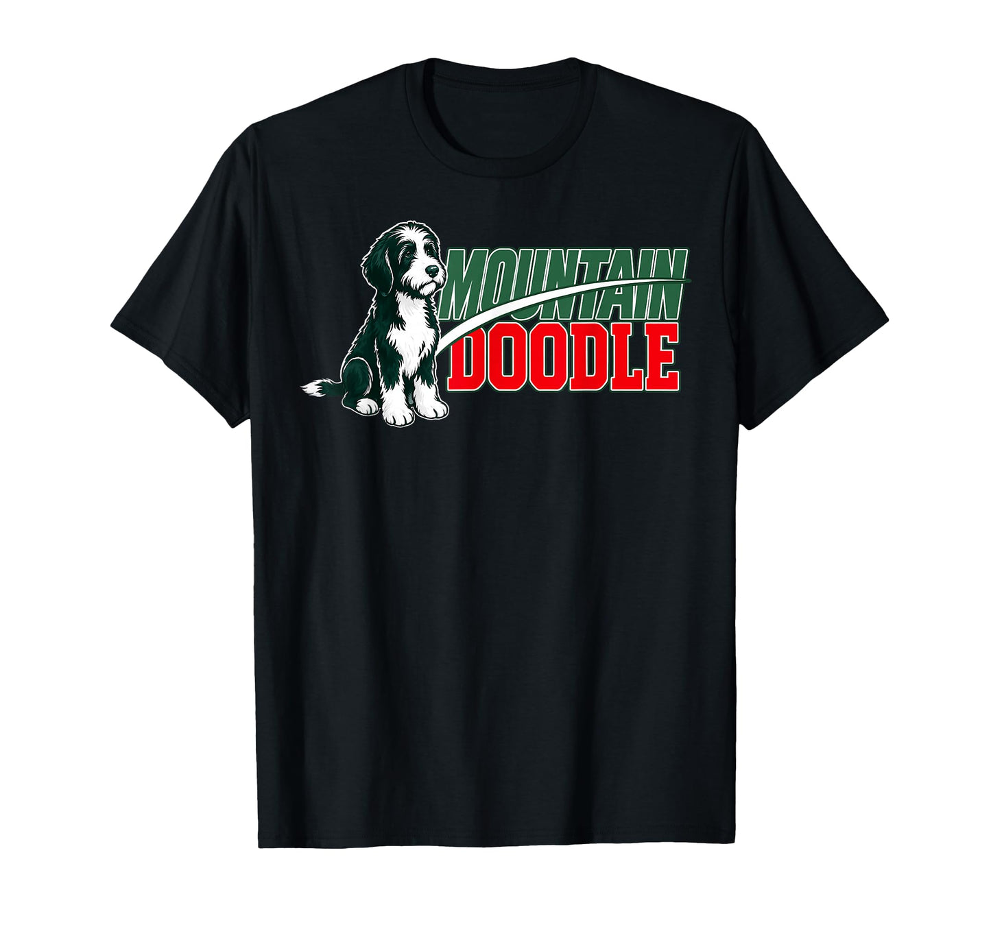 Mountain Doodle Dog Lovers Outdoor Hiking T-Shirt - Minimalist Print Unisex - T-Shirt, Sweatshirt, Hoodie