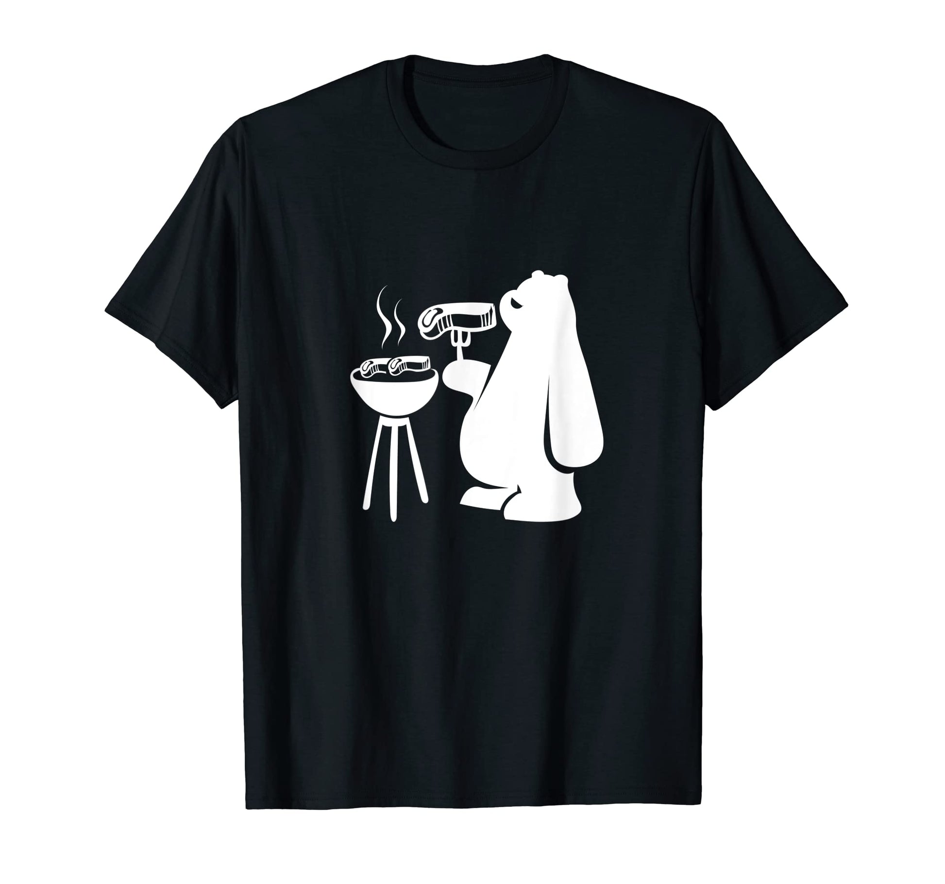 Camper Bear Nature Wildlife Hiking T-Shirt - Casual Everyday Wear Men Women - T-Shirt, Sweatshirt, Hoodie