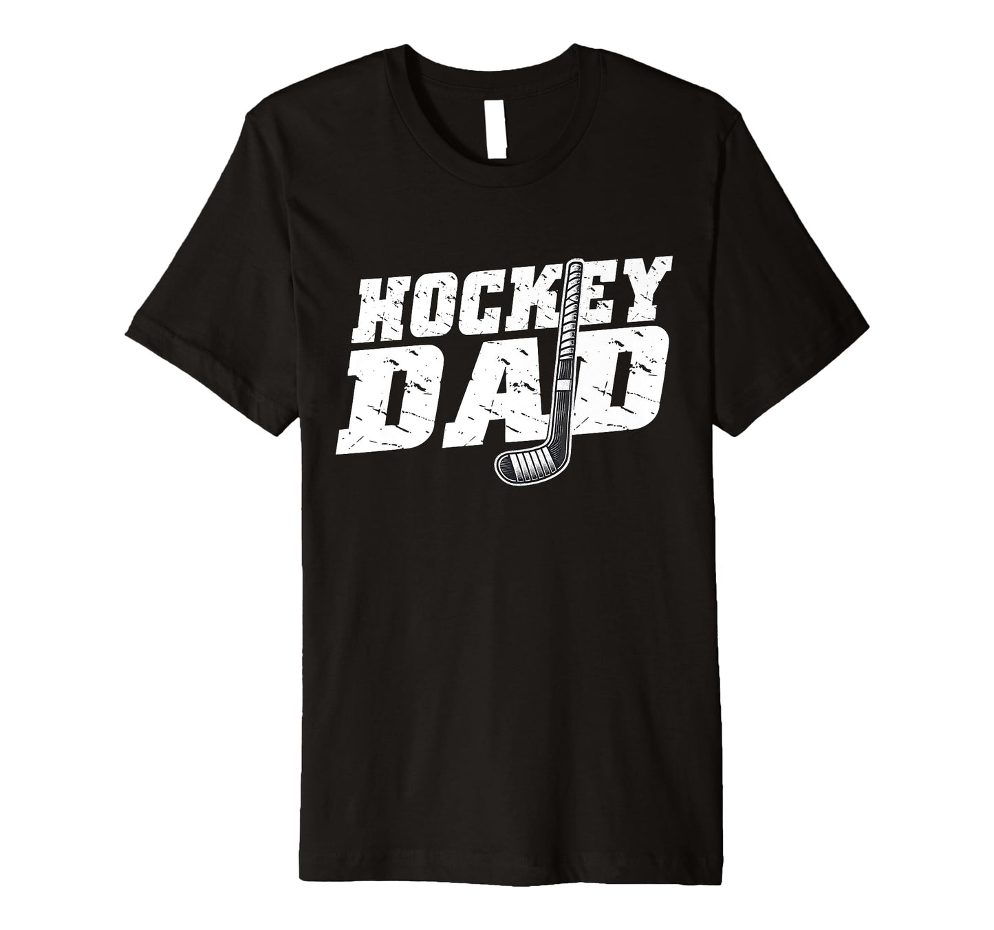 Hockey Dad Fathers Day Papa Funny Father T-Shirt - Trendy Graphic Unisex - T-Shirt, Sweatshirt, Hoodie