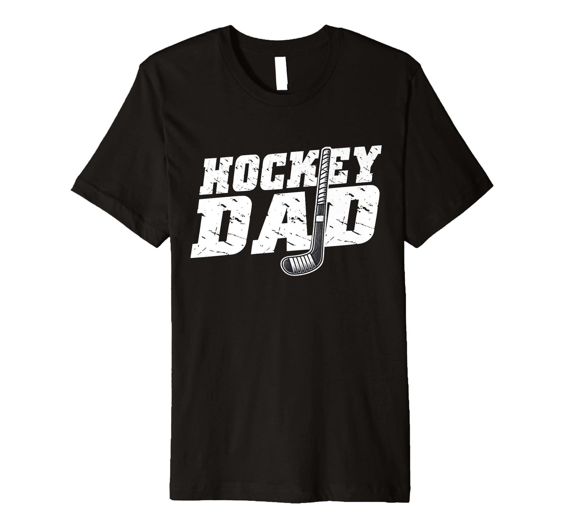 Hockey Dad Fathers Day Papa Funny Father T-Shirt - Trendy Graphic Unisex - T-Shirt, Sweatshirt, Hoodie
