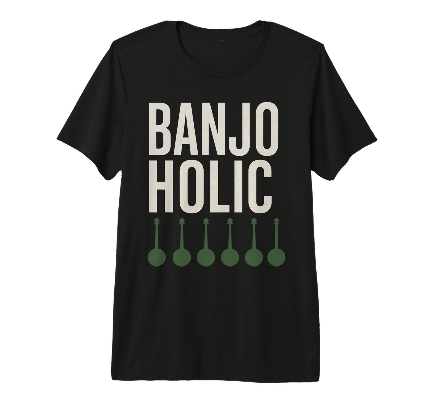 Banjo Player Bluegrass Crew Pluck T-Shirt - Aesthetic Graphic for Adults - T-Shirt, Sweatshirt, Hoodie