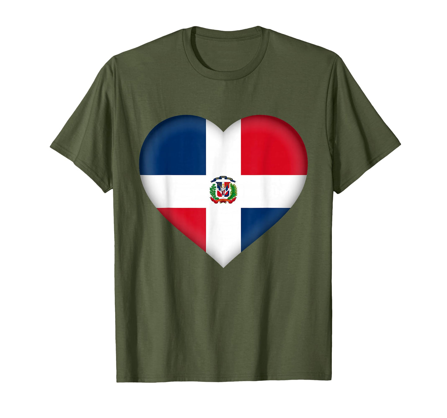 I Love Dominican Republic T-Shirt - Casual Everyday Wear for Adults - T-Shirt, Sweatshirt, Hoodie