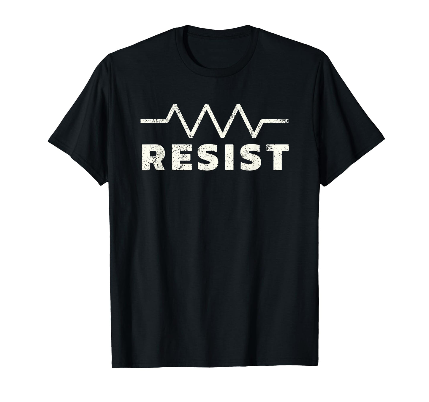 Resistor Symbol Resist Funny T-Shirt - Fun Novelty Design for Adults - T-Shirt, Sweatshirt, Hoodie