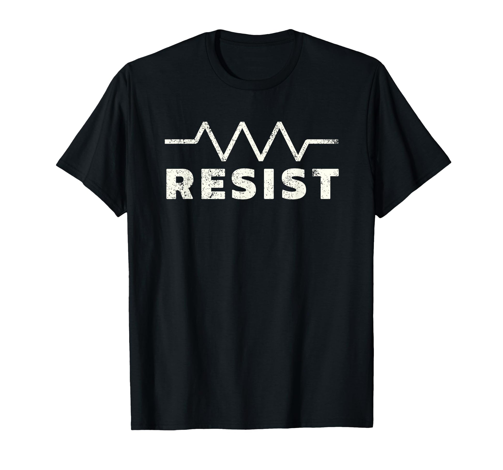 Resistor Symbol Resist Funny T-Shirt - Fun Novelty Design for Adults - T-Shirt, Sweatshirt, Hoodie