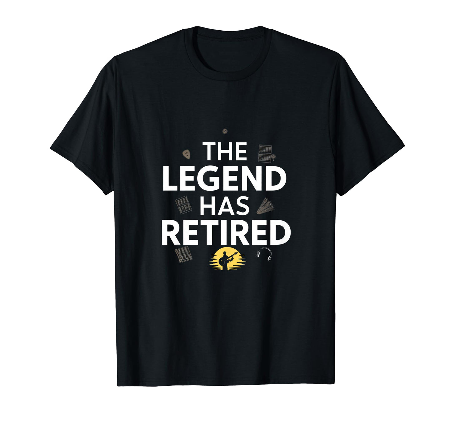 Musician Retirement Dad Grandpas Uncle T-Shirt - Aesthetic Graphic Unisex - T-Shirt, Sweatshirt, Hoodie