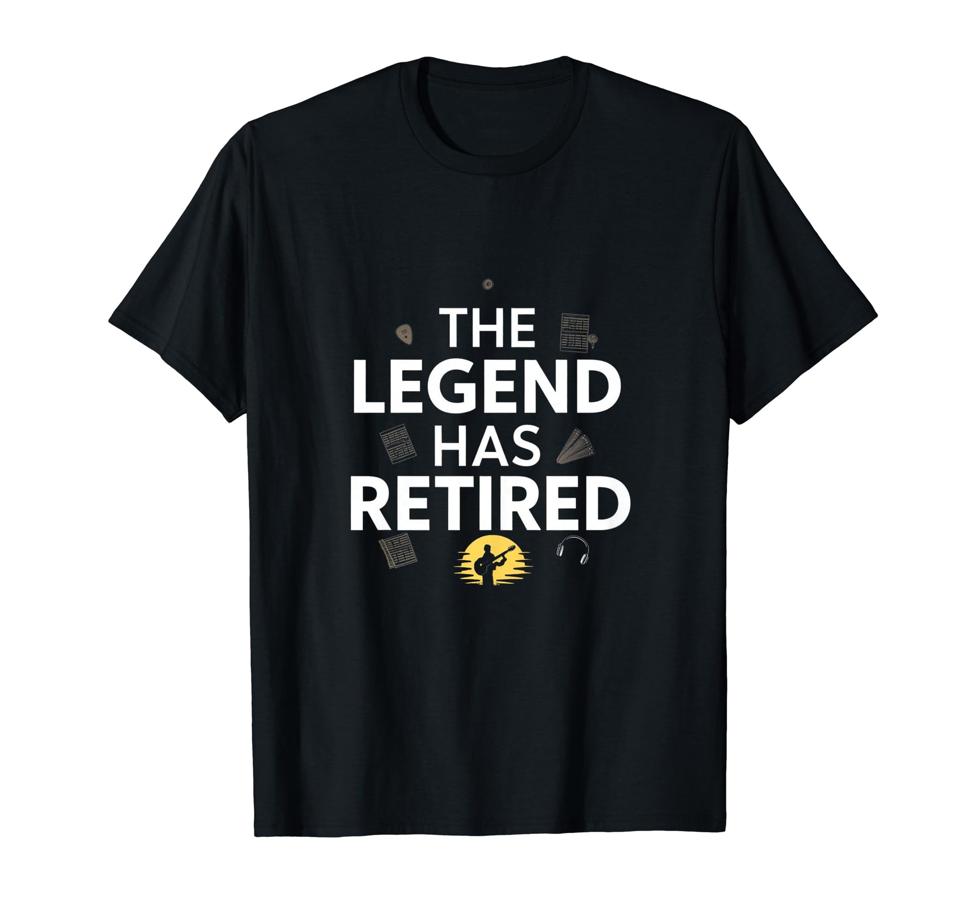 Musician Retirement Dad Grandpas Uncle T-Shirt - Aesthetic Graphic Unisex - T-Shirt, Sweatshirt, Hoodie