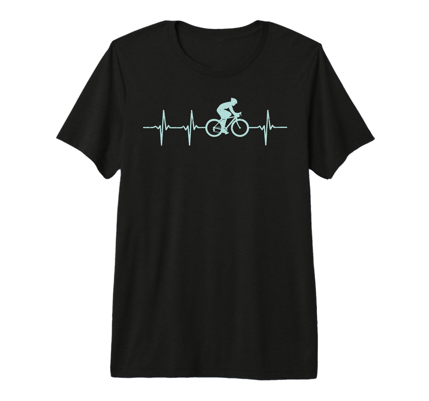 Bmx Bike Heartbeat Racing Biking T-Shirt - Fun Novelty Design Unisex - T-Shirt, Sweatshirt, Hoodie