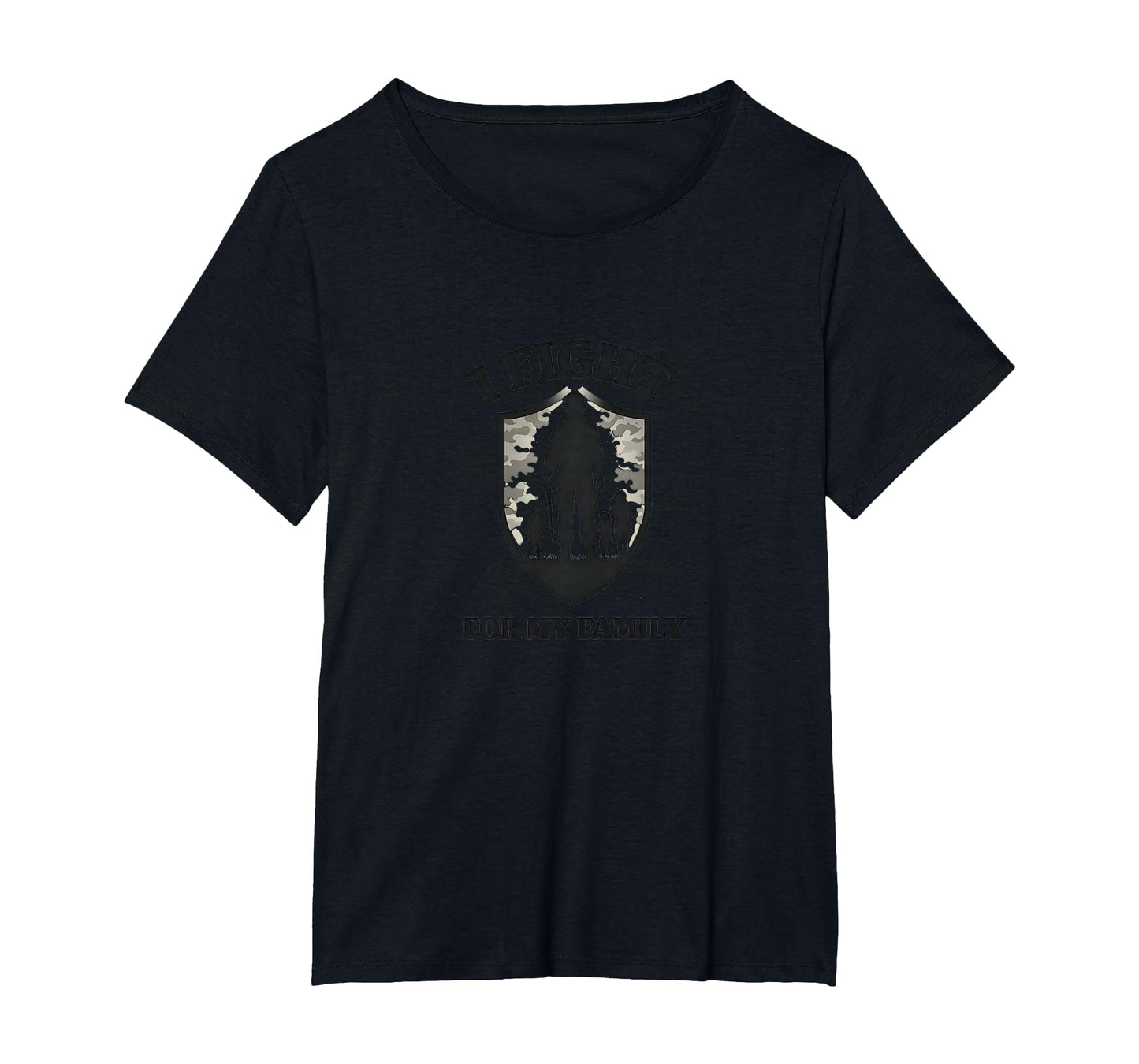 Army Dads I Fight My Family Military T-Shirt - Custom Art Print Unisex - T-Shirt, Sweatshirt, Hoodie