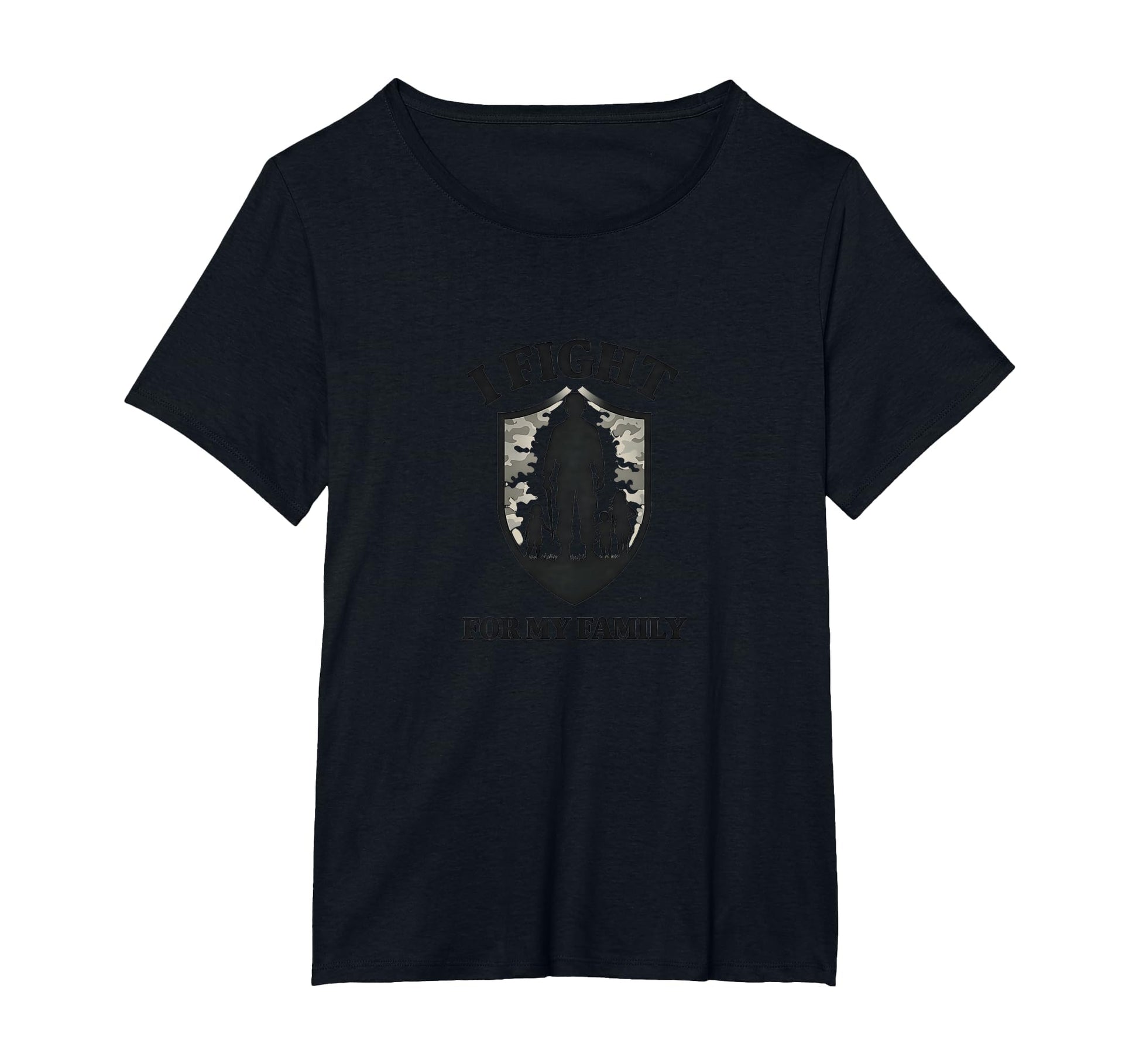 Army Dads I Fight My Family Military T-Shirt - Custom Art Print Unisex - T-Shirt, Sweatshirt, Hoodie