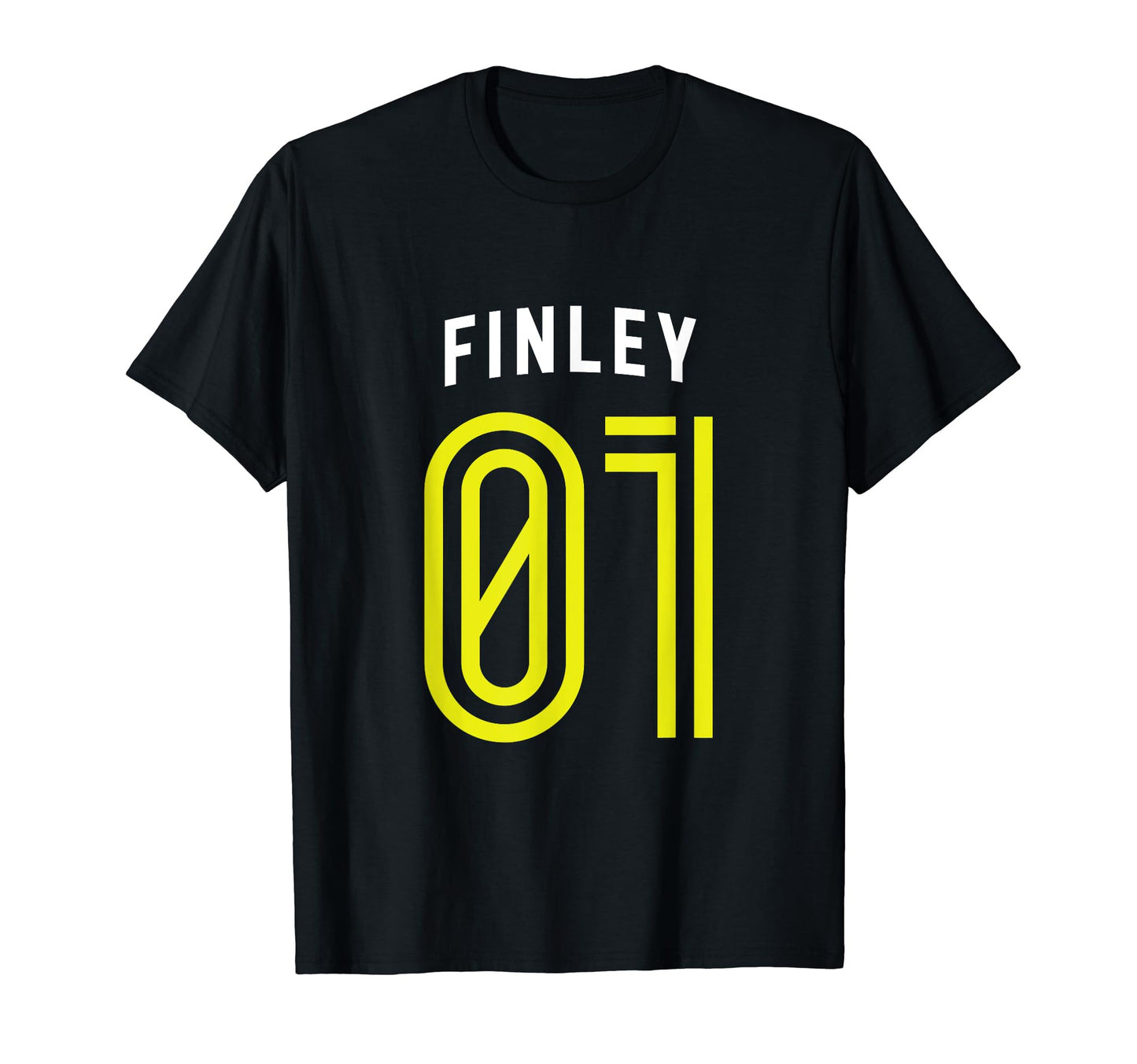 Finley 01 Number One Team Sports T-Shirt - Casual Everyday Wear Men Women - T-Shirt, Sweatshirt, Hoodie