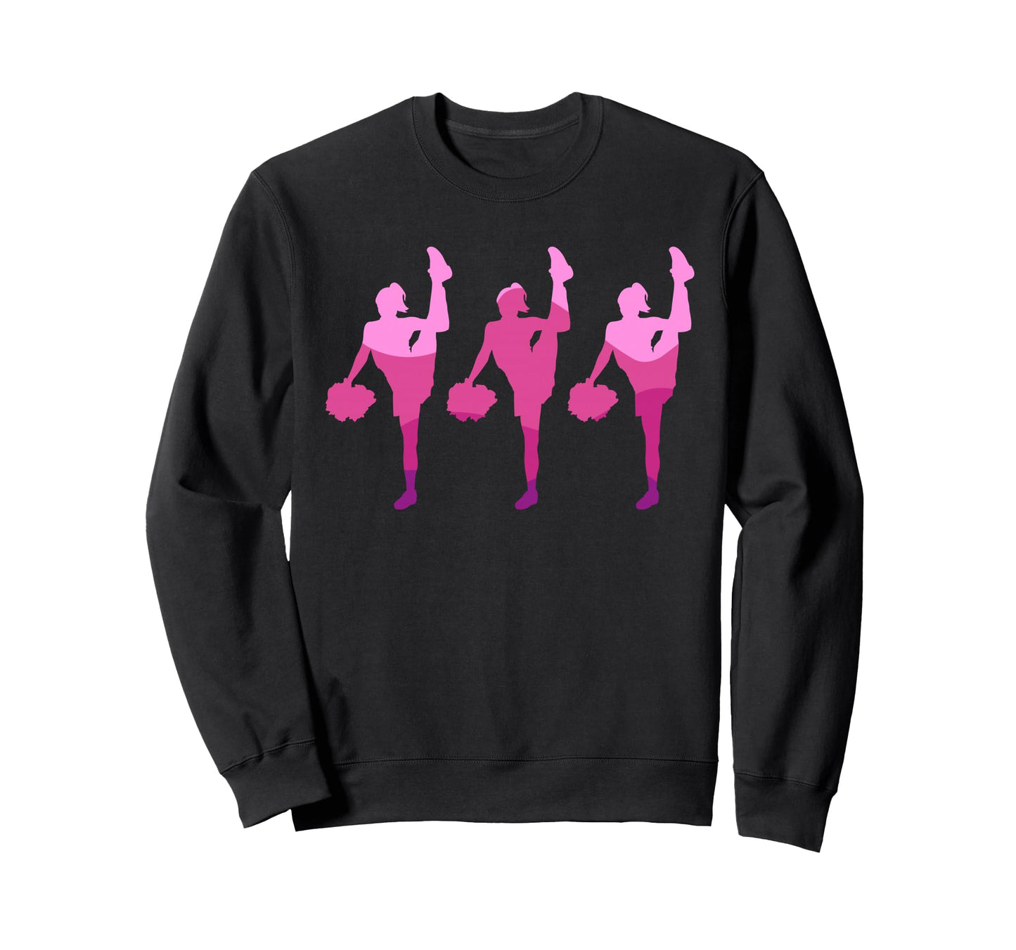 Colorful Cheerleading Cheer Team Sweatshirt - Trendy Graphic Men Women - T-Shirt, Sweatshirt, Hoodie