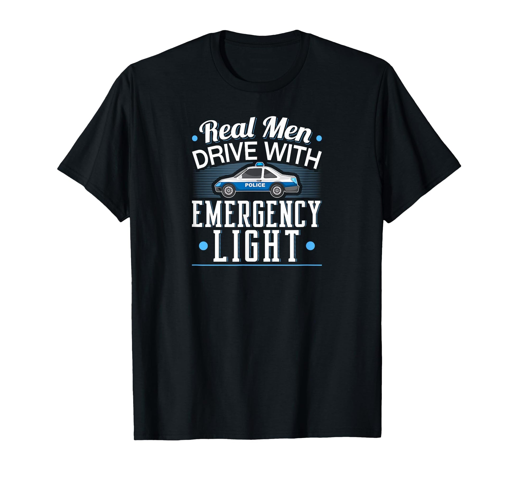 Police Car Funny Cop Officer Policeman T-Shirt - Unique Graphic Unisex - T-Shirt, Sweatshirt, Hoodie
