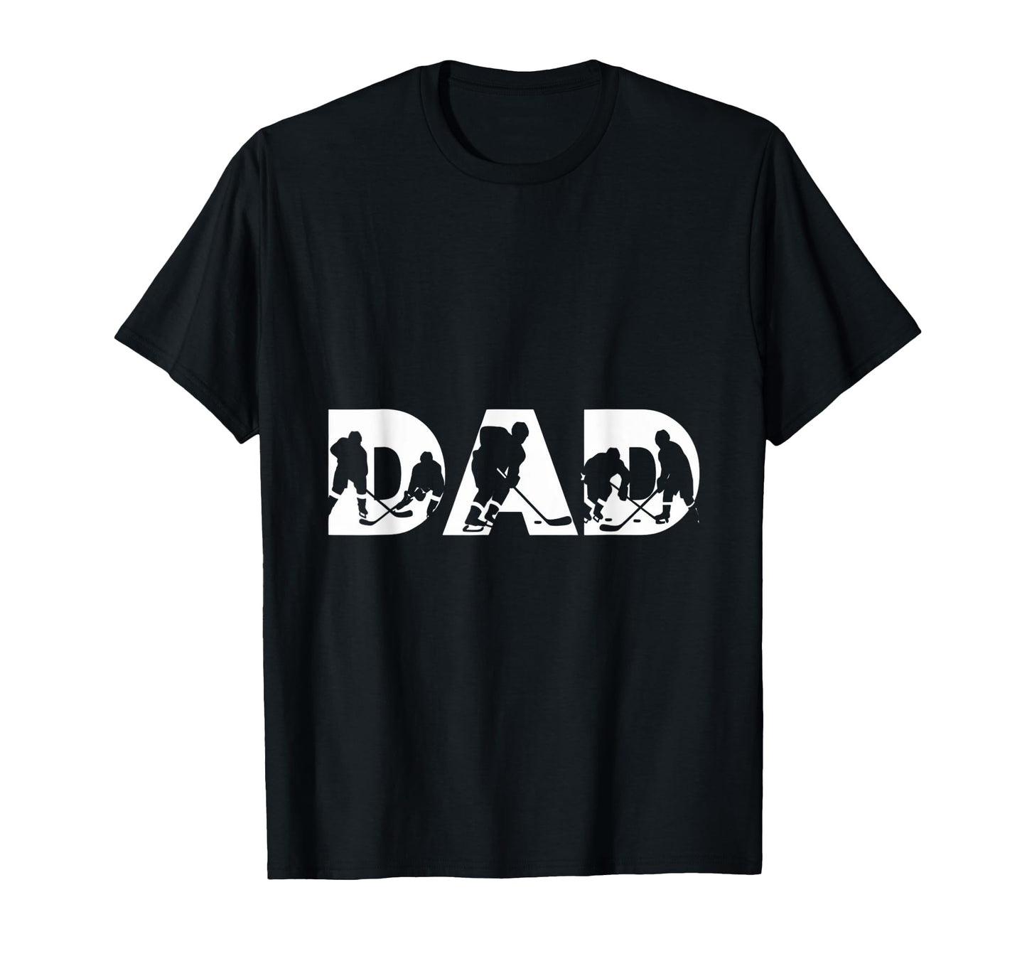 Hockey Dad Ice Hockey Hockey Fans T-Shirt - Custom Art Print Men Women - T-Shirt, Sweatshirt, Hoodie