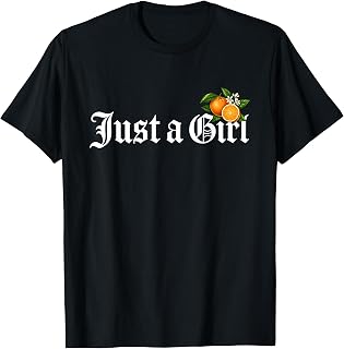 Just A Girl Gothic Blackletter Typography Design for Woman T-Shirt Unisex T-shirt, Sweatshirt, Hoodie, Long Sleeve Tee - T-Shirt, Sweatshirt, Hoodie