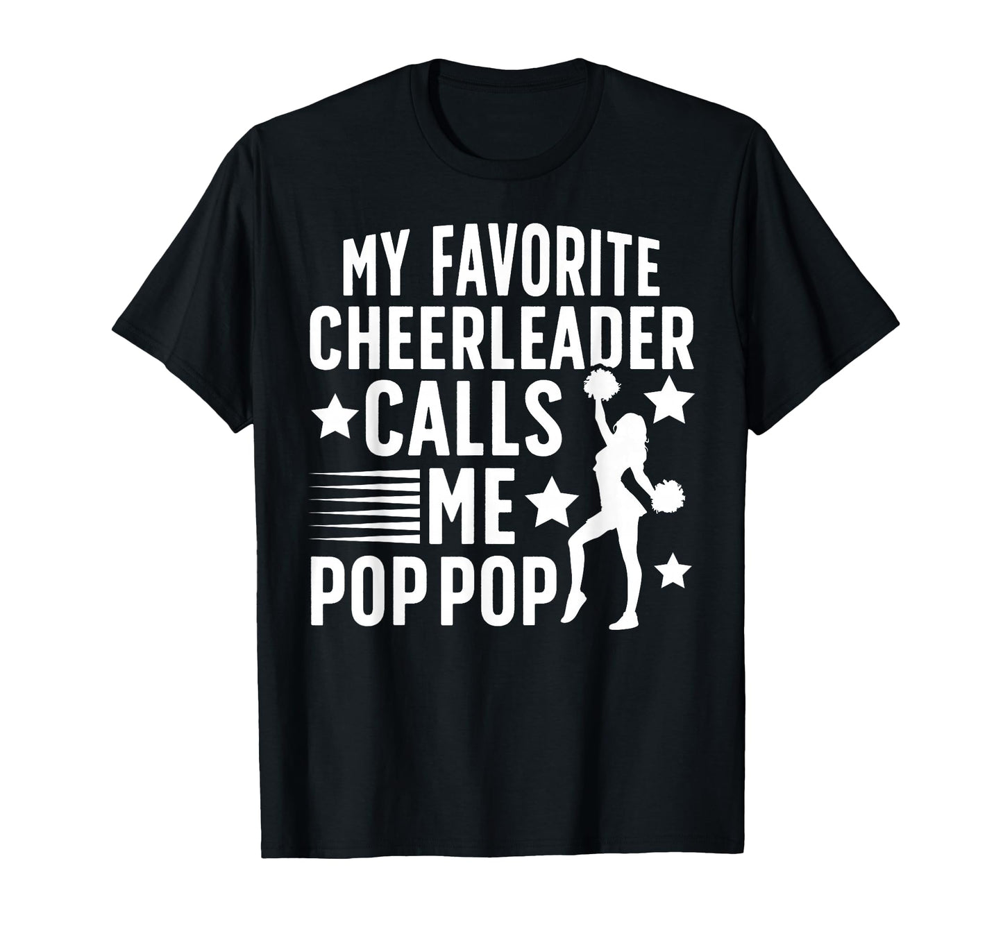 Proud Cheer Pop Pop Cheerleader Pop T-Shirt - Aesthetic Graphic Men Women - T-Shirt, Sweatshirt, Hoodie
