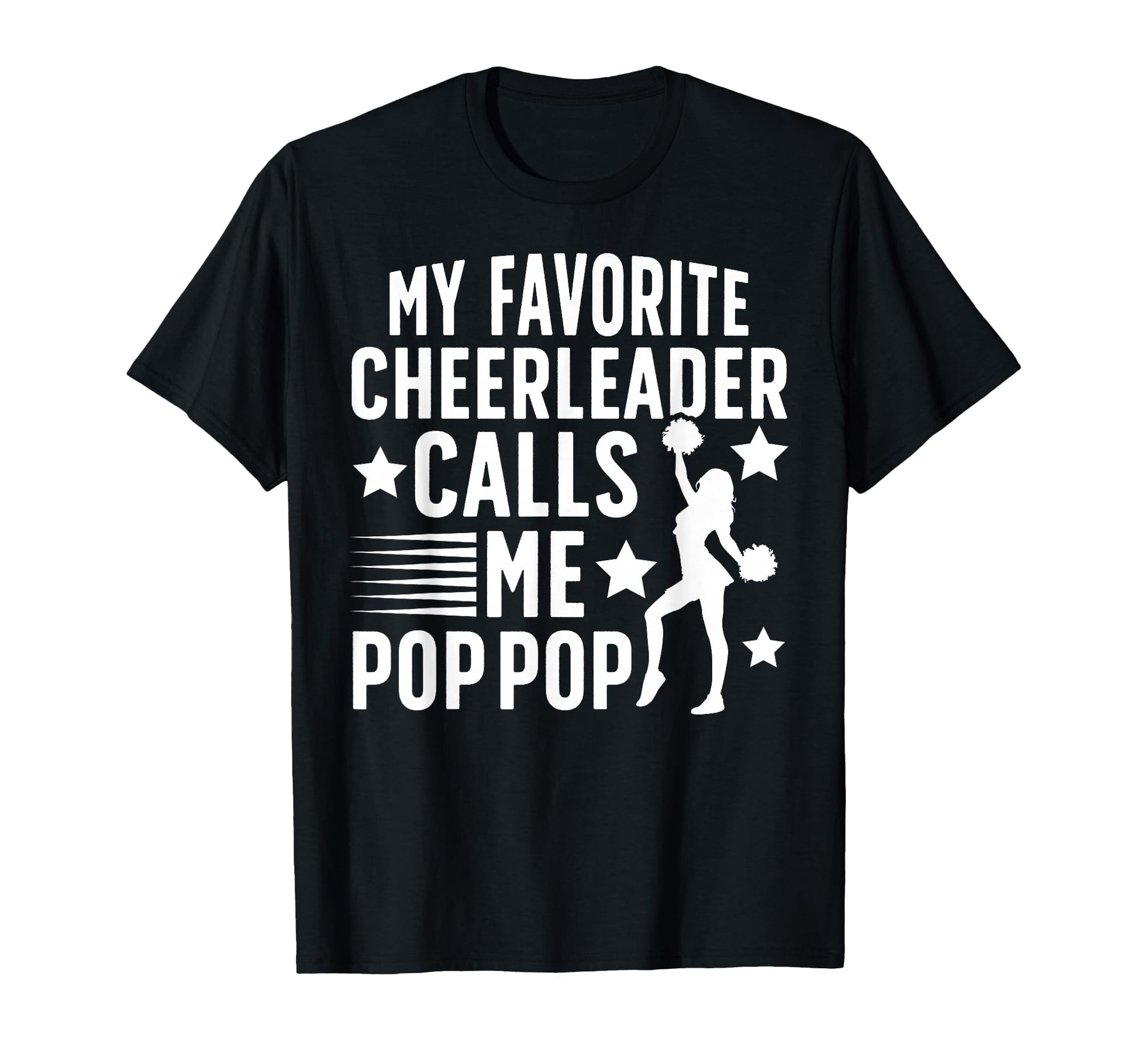 Proud Cheer Pop Pop Cheerleader Pop T-Shirt - Aesthetic Graphic Men Women - T-Shirt, Sweatshirt, Hoodie