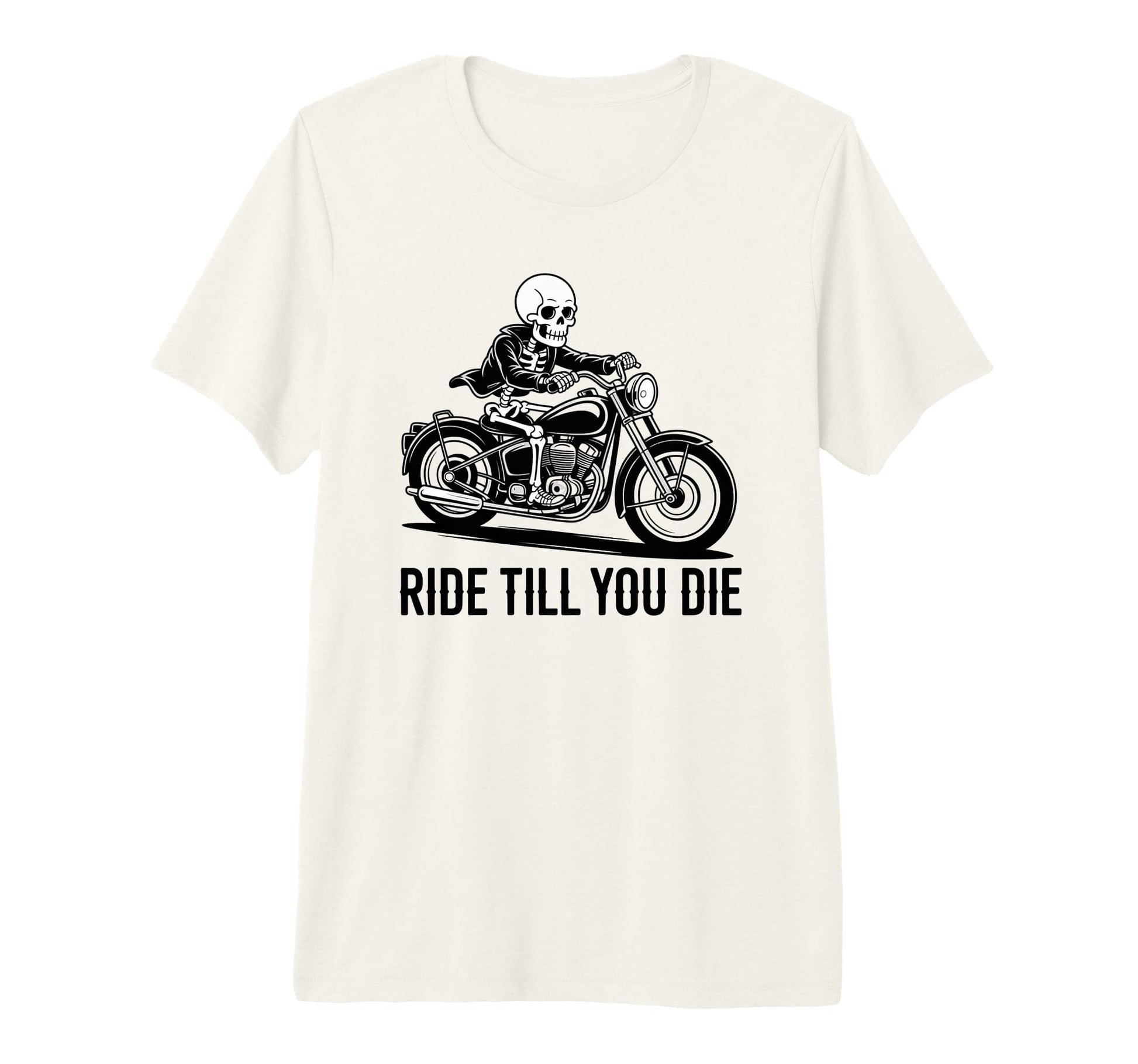 Biker Motorbiker Motorcyclist Dirt T-Shirt - Minimalist Print Men Women - T-Shirt, Sweatshirt, Hoodie