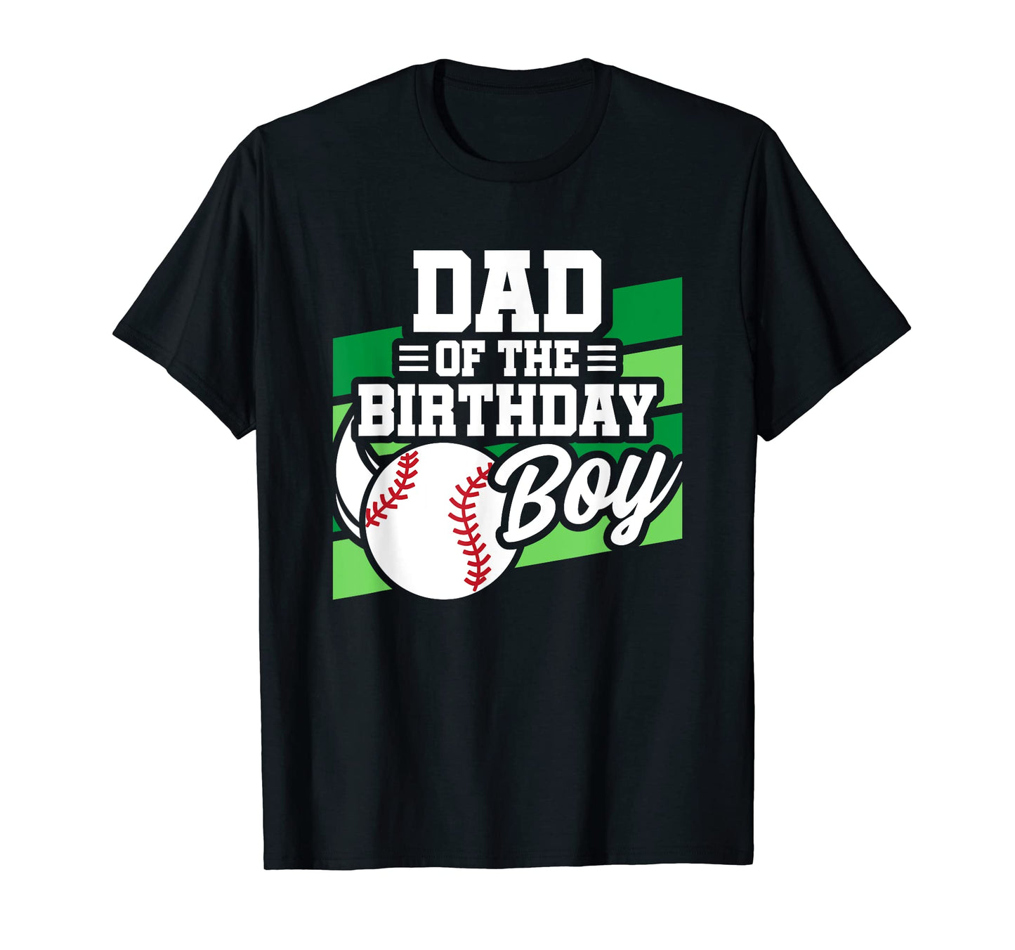 Baseball Party Dad Birthday Baseball T-Shirt - Minimalist Print Men Women - T-Shirt, Sweatshirt, Hoodie