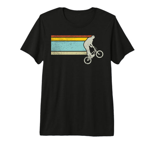 Bmx Wheelie Bike Trick Flatland T-Shirt - Fun Novelty Design Unisex - T-Shirt, Sweatshirt, Hoodie