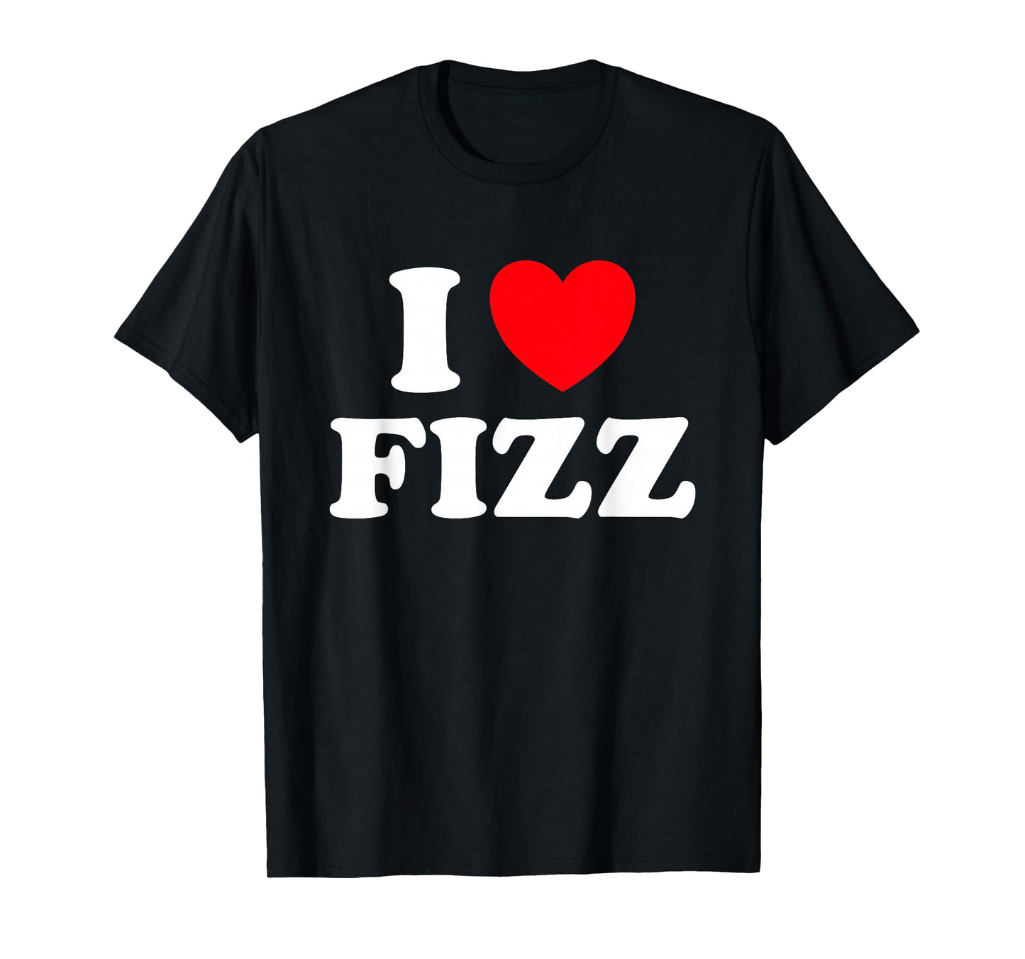 Fizz Heart Funny Fizzy Drink Carbonated T-Shirt - Graphic Print Unisex - T-Shirt, Sweatshirt, Hoodie