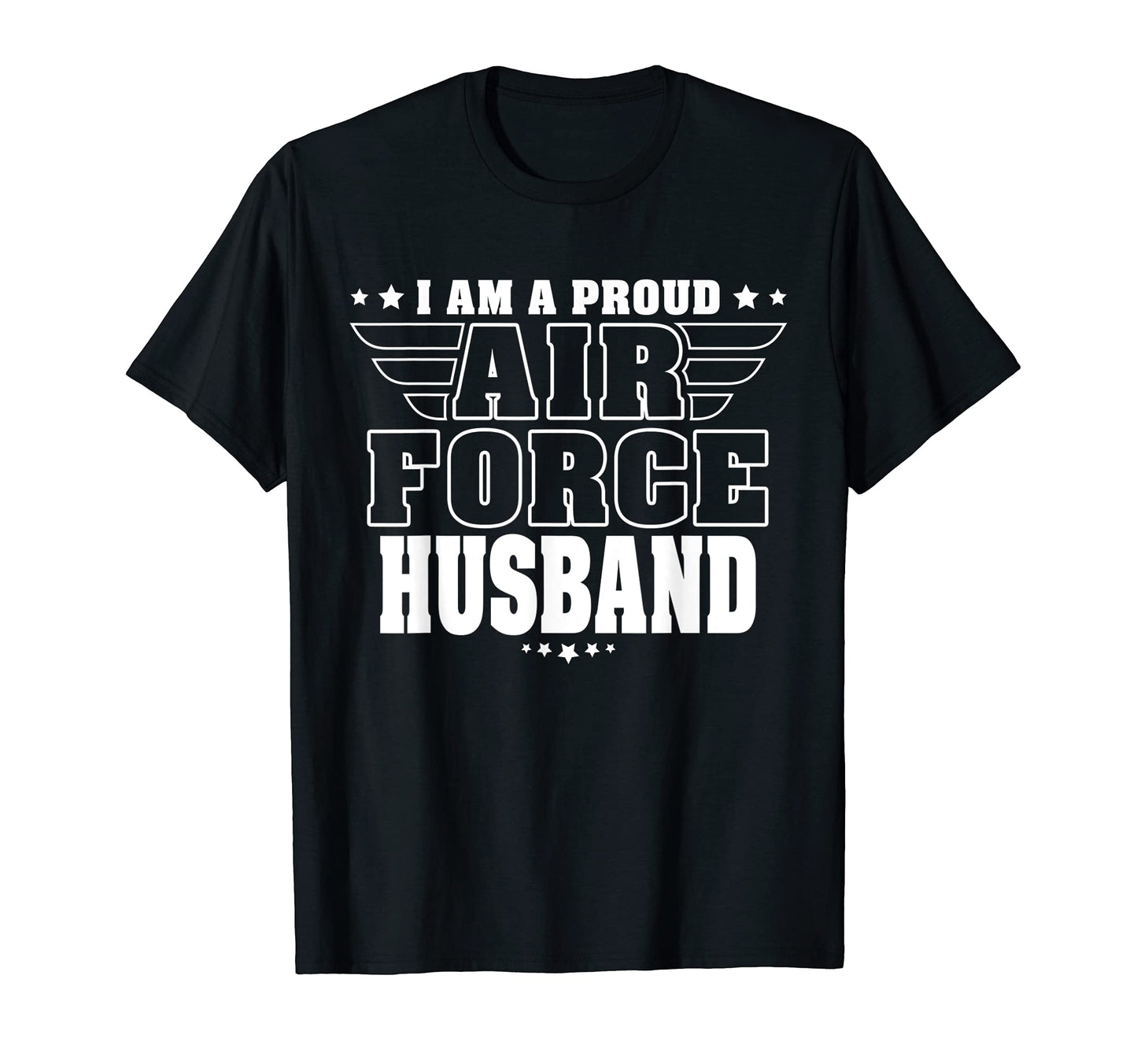Mens Proud Air Force Husband T-Shirt - Aesthetic Graphic Men Women - T-Shirt, Sweatshirt, Hoodie