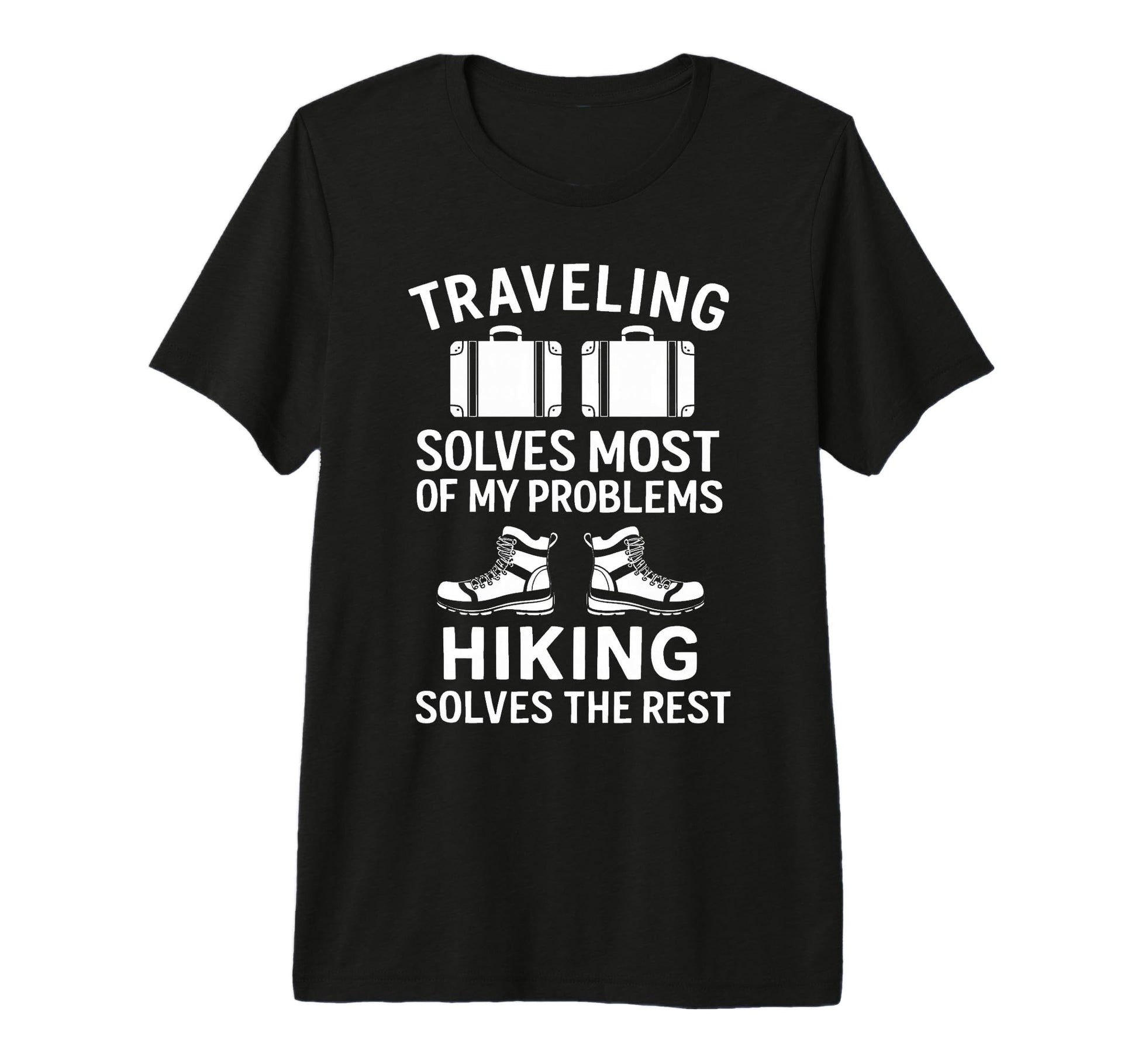 Traveling And Hiking Gifts Fathers Day T-Shirt - Graphic Print Men Women - T-Shirt, Sweatshirt, Hoodie