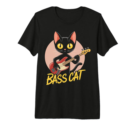 Cat Owner Guitar Player Guitarist T-Shirt - Aesthetic Graphic for Adults - T-Shirt, Sweatshirt, Hoodie