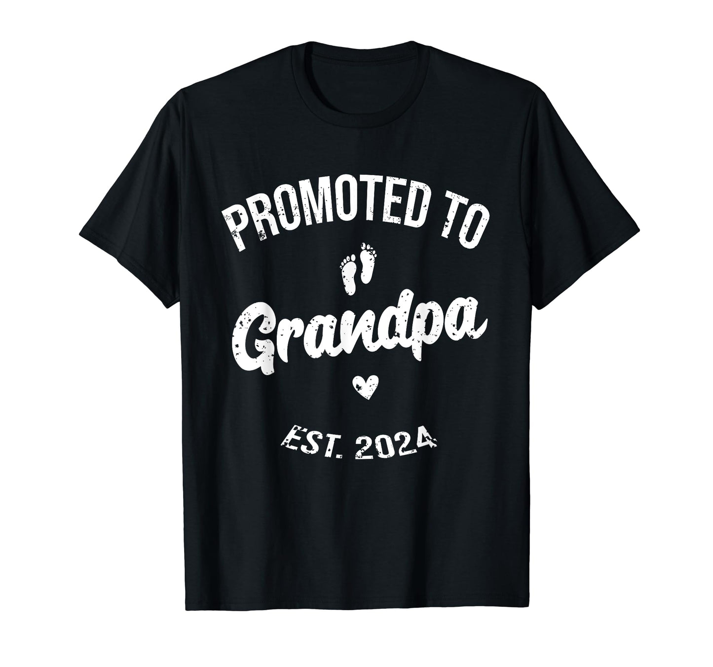 Promoted To Grandpa 2024 Pregnancy T-Shirt - Fun Novelty Design Unisex - T-Shirt, Sweatshirt, Hoodie