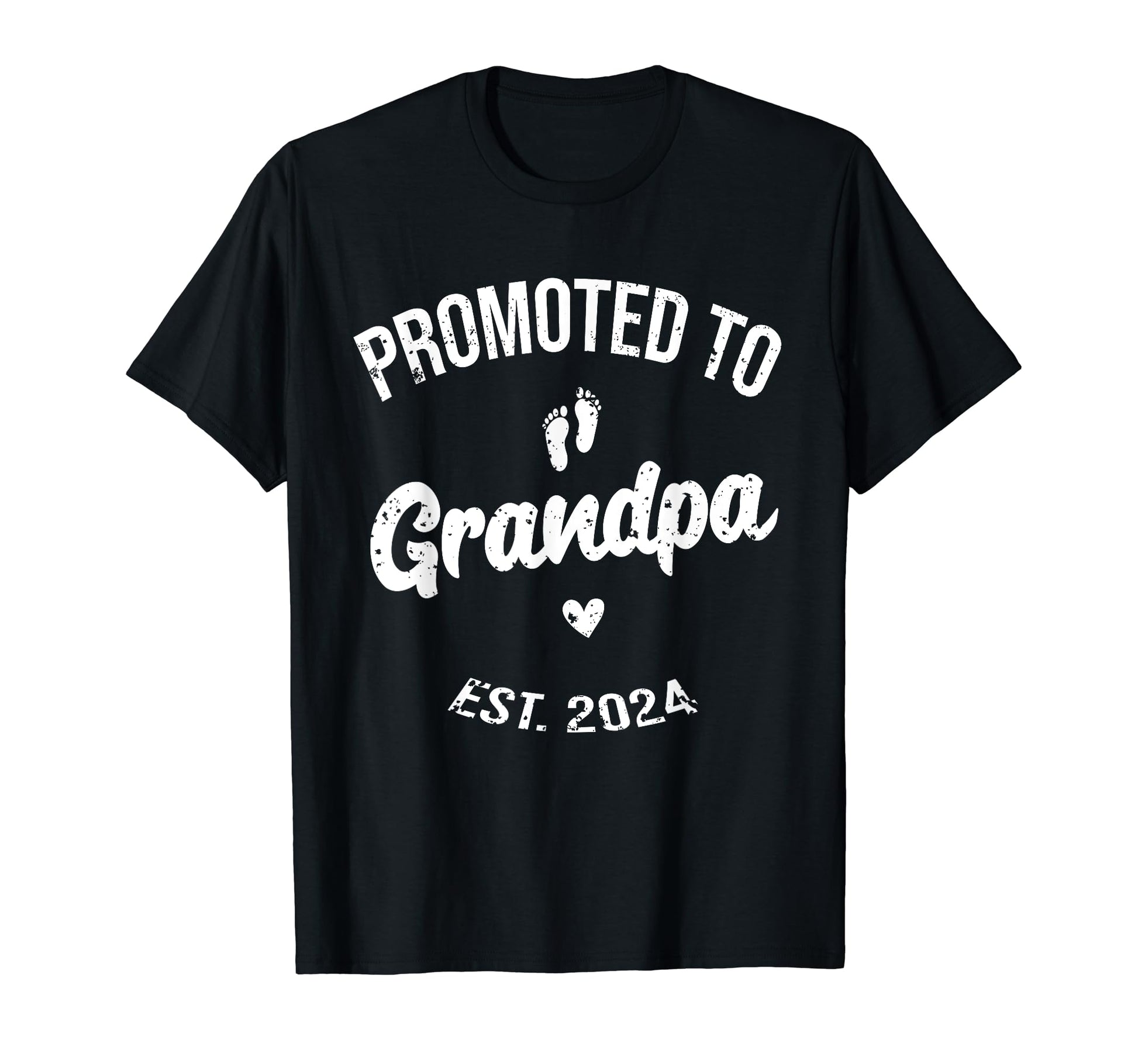 Promoted To Grandpa 2024 Pregnancy T-Shirt - Fun Novelty Design Unisex - T-Shirt, Sweatshirt, Hoodie