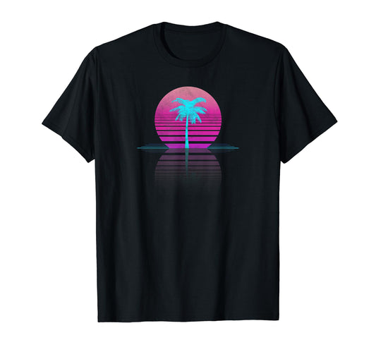 80S Vaporwave Pop Synth Retrowave T-Shirt - Casual Everyday Wear for Adults - T-Shirt, Sweatshirt, Hoodie