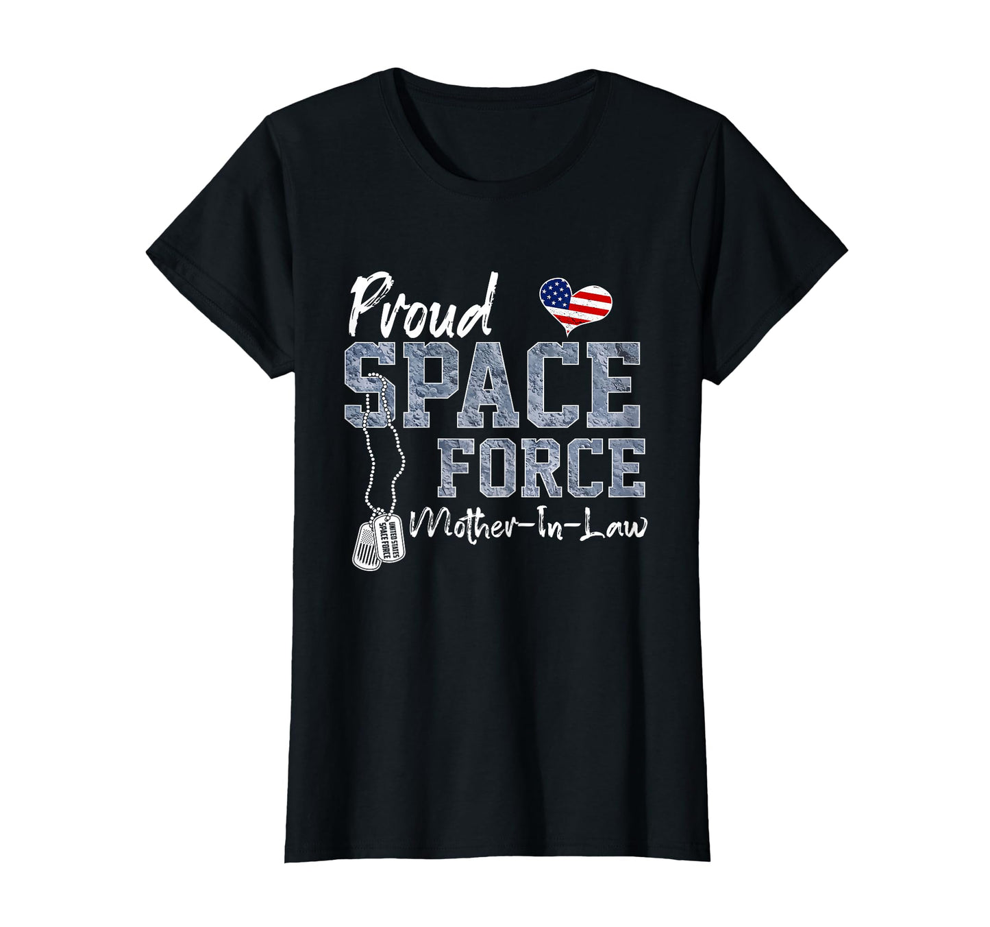Proud Space Force Mother Law Us T-Shirt - Minimalist Print for Adults - T-Shirt, Sweatshirt, Hoodie
