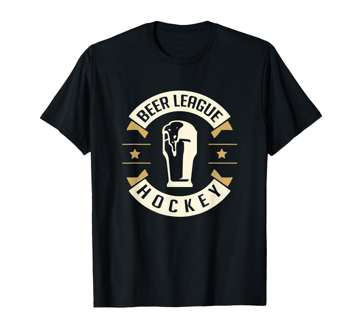 Beer League Hockey Rec Player Goalie T-Shirt - Minimalist Print Unisex - T-Shirt, Sweatshirt, Hoodie