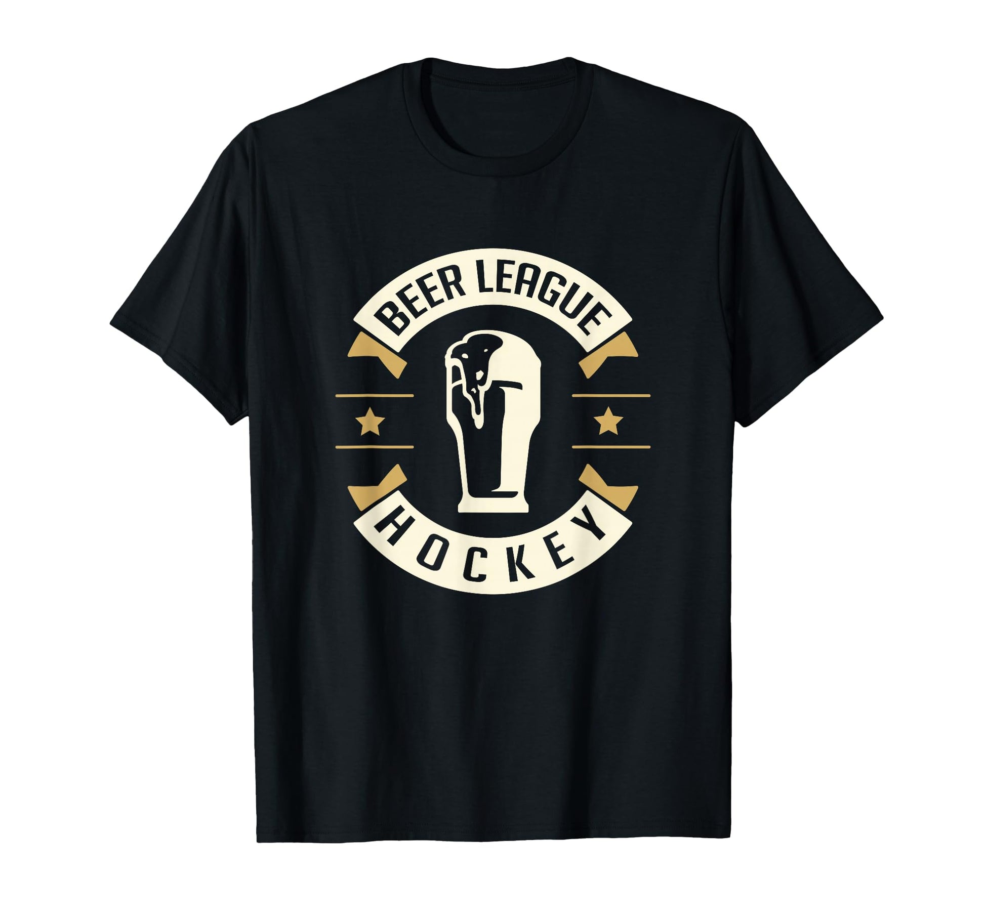 Beer League Hockey Rec Player Goalie T-Shirt - Minimalist Print Unisex - T-Shirt, Sweatshirt, Hoodie