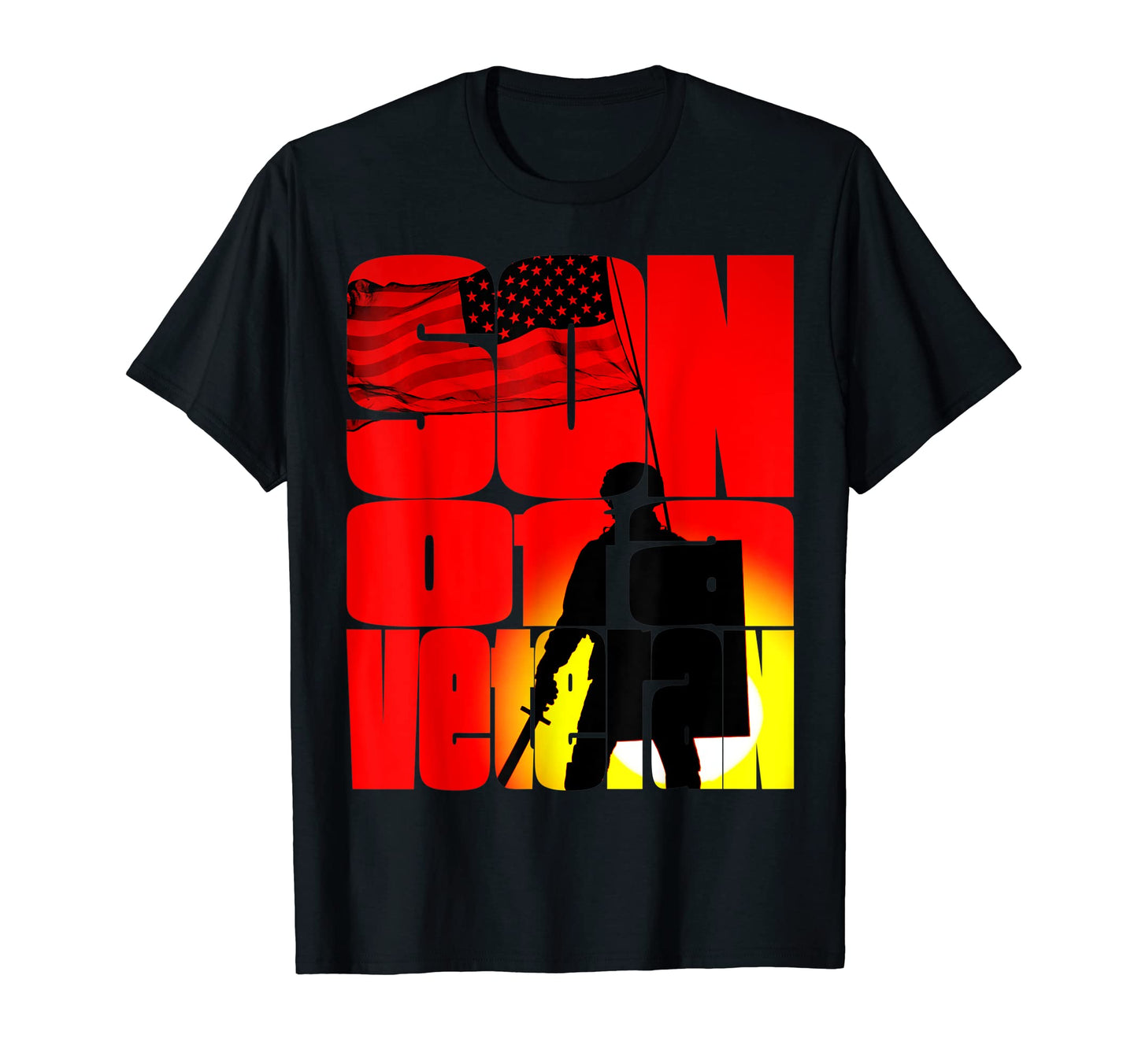 Son Veteran T-Shirt - Fun Novelty Design for Adults - T-Shirt, Sweatshirt, Hoodie