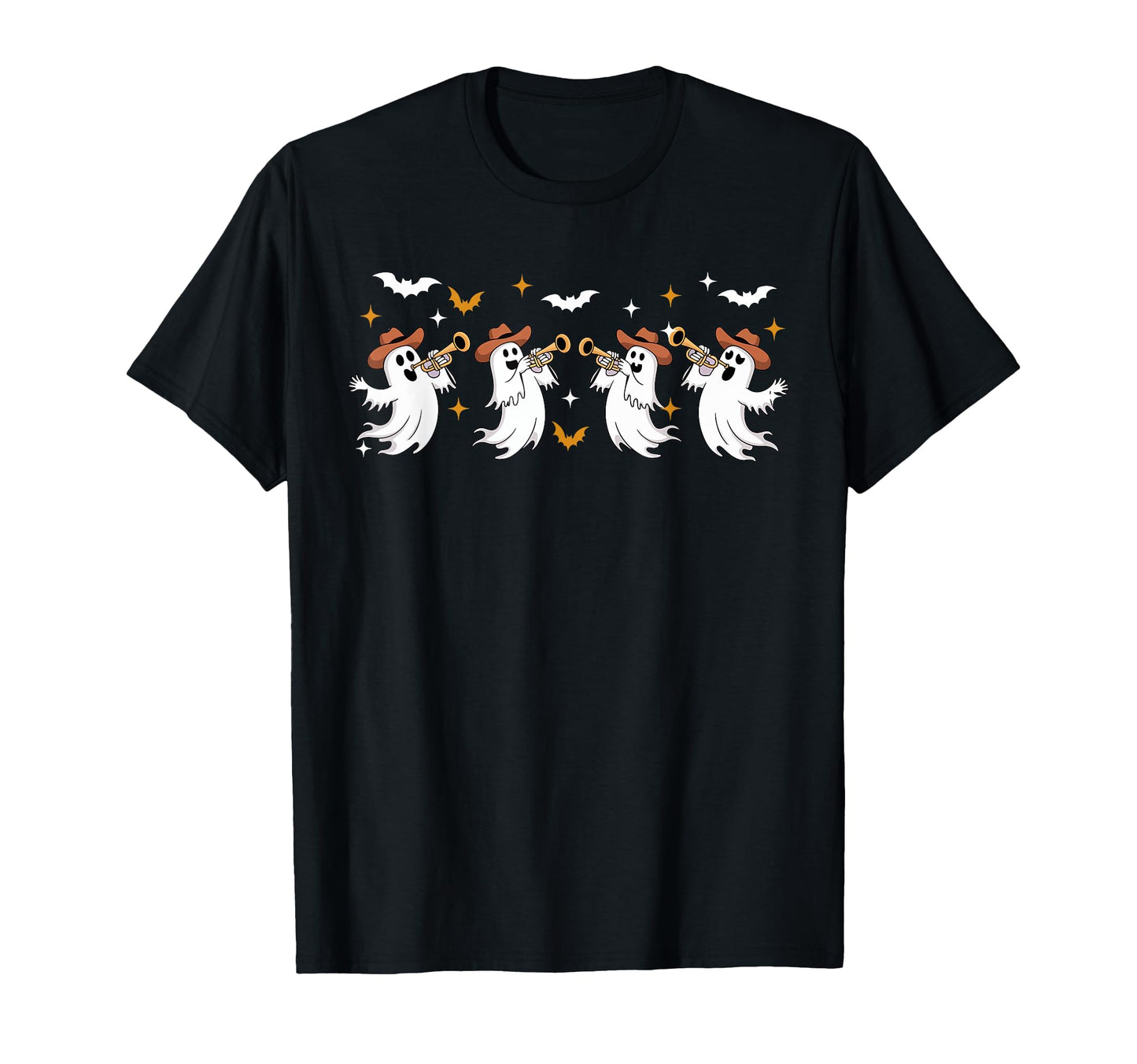 Group Boos Playing Trumpet T-Shirt - Aesthetic Graphic for Adults - T-Shirt, Sweatshirt, Hoodie