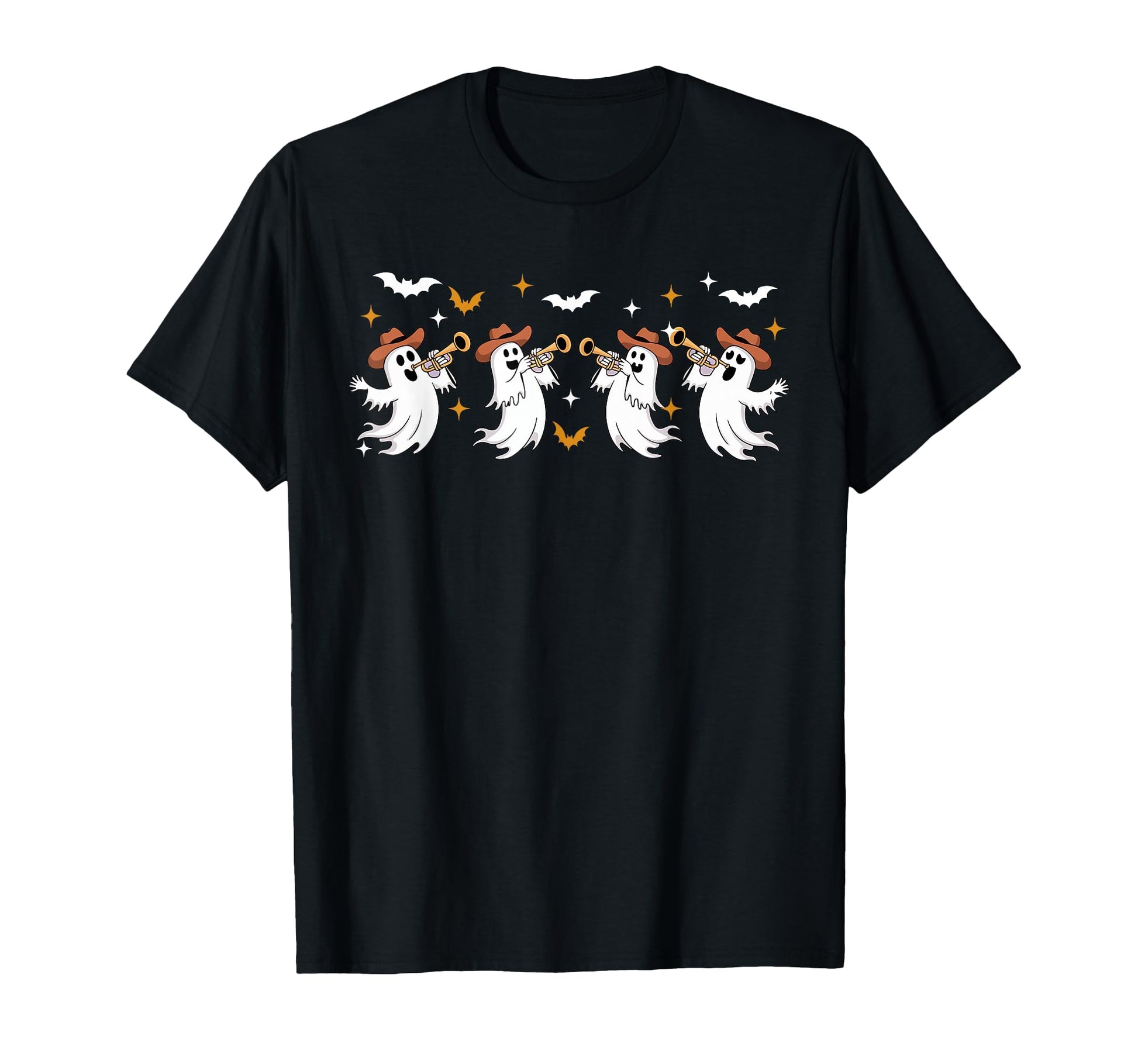 Group Boos Playing Trumpet T-Shirt - Aesthetic Graphic for Adults - T-Shirt, Sweatshirt, Hoodie