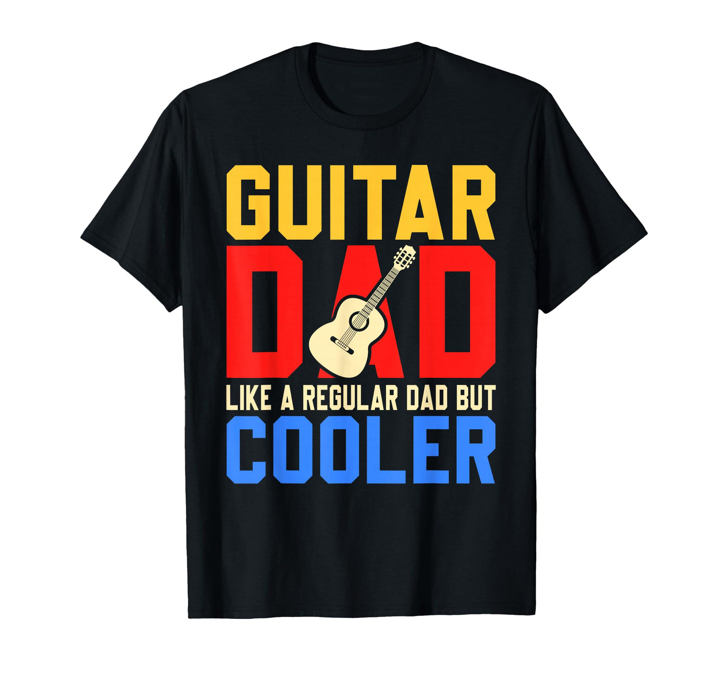 Best Dad Ever Guitar Player Guitarist T-Shirt - Custom Art Print Men Women - T-Shirt, Sweatshirt, Hoodie