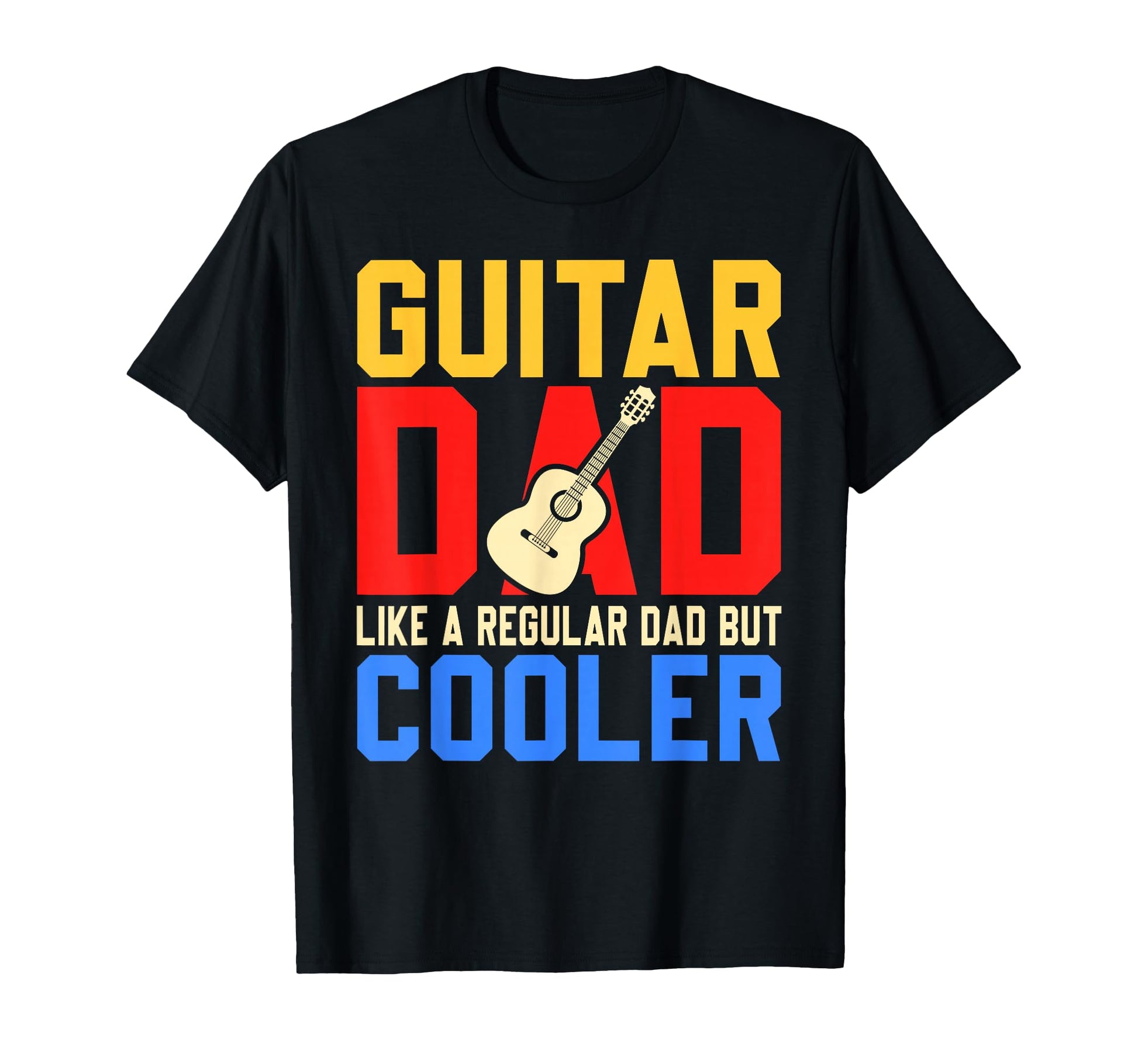 Best Dad Ever Guitar Player Guitarist T-Shirt - Custom Art Print Men Women - T-Shirt, Sweatshirt, Hoodie