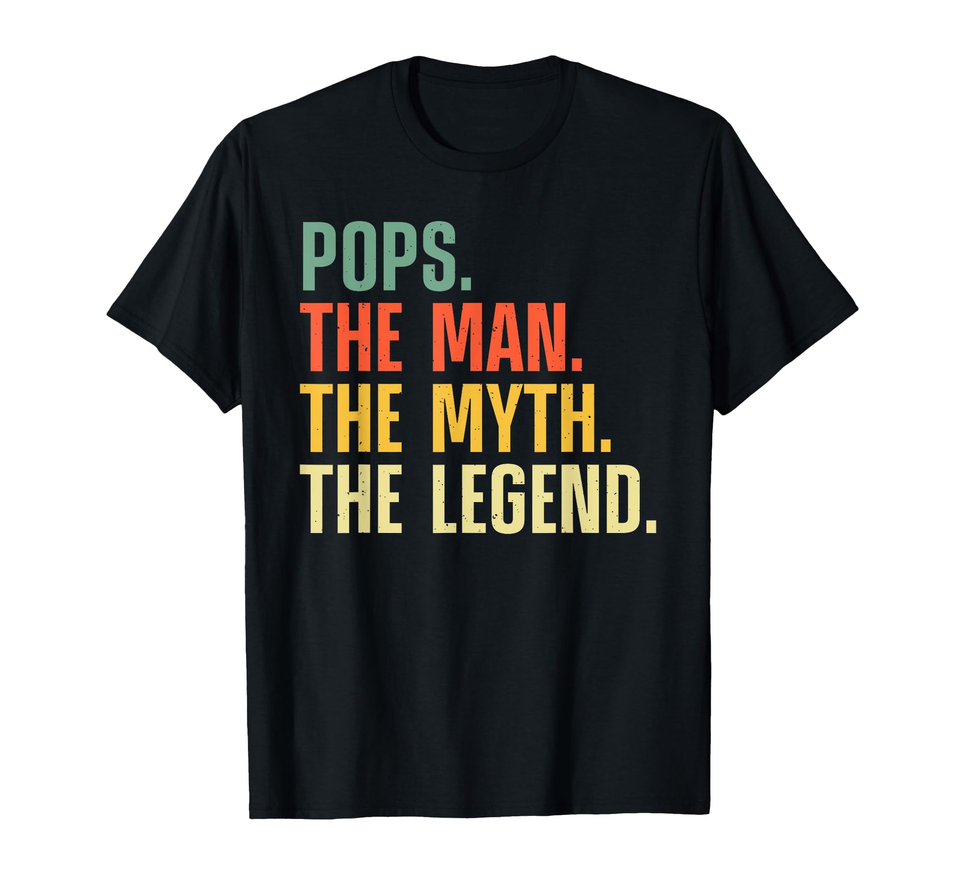 Best Pops Grandpa Grandfather From T-Shirt - Custom Art Print Unisex - T-Shirt, Sweatshirt, Hoodie