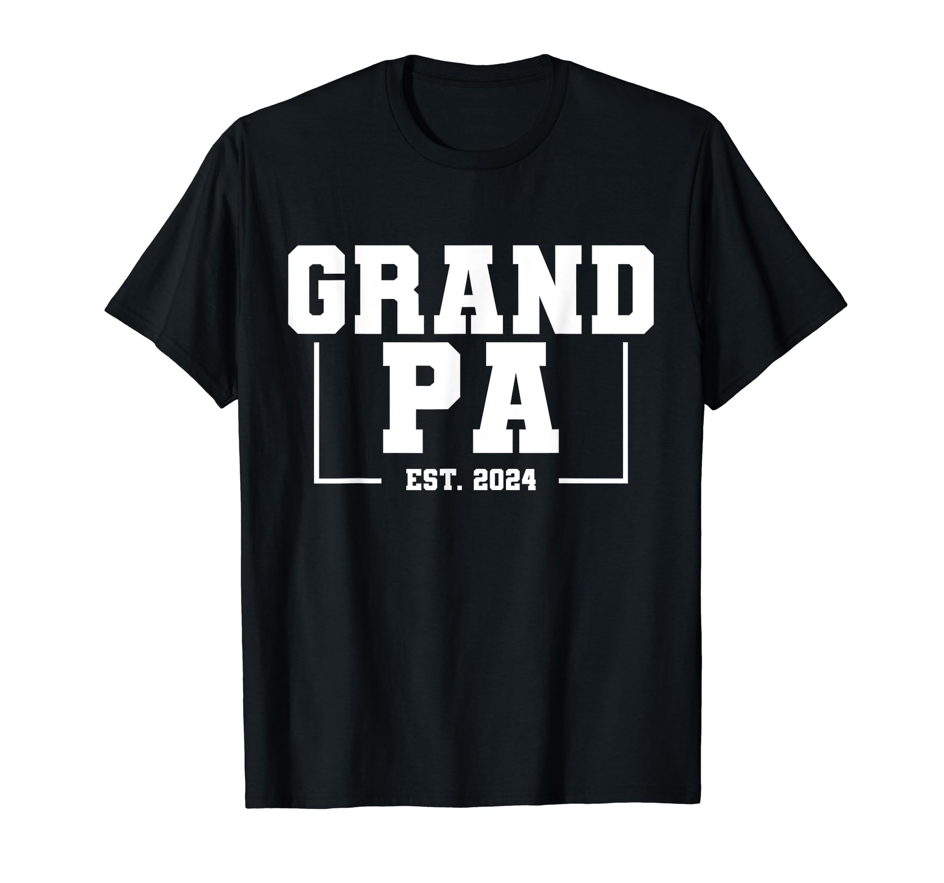 Grandpa 2023 Leveled Up To Grandpa Est T-Shirt - Unique Graphic Men Women - T-Shirt, Sweatshirt, Hoodie