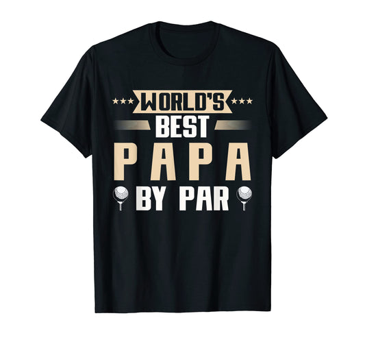 Best Golfing Papa Golf Player Dad T-Shirt - Unique Graphic for Adults - T-Shirt, Sweatshirt, Hoodie