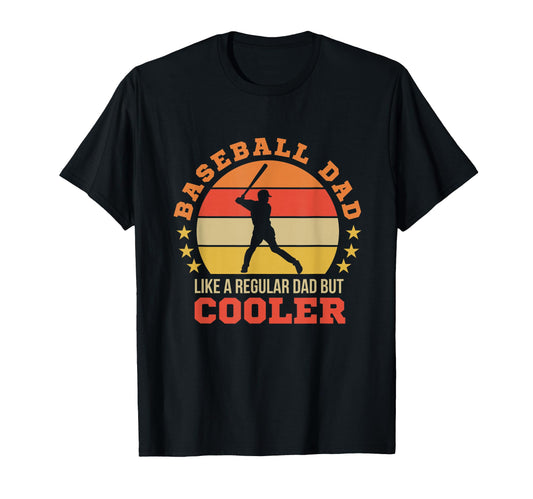 Baseball Dad Funny Sports Dads T-Shirt - Custom Art Print Unisex - T-Shirt, Sweatshirt, Hoodie