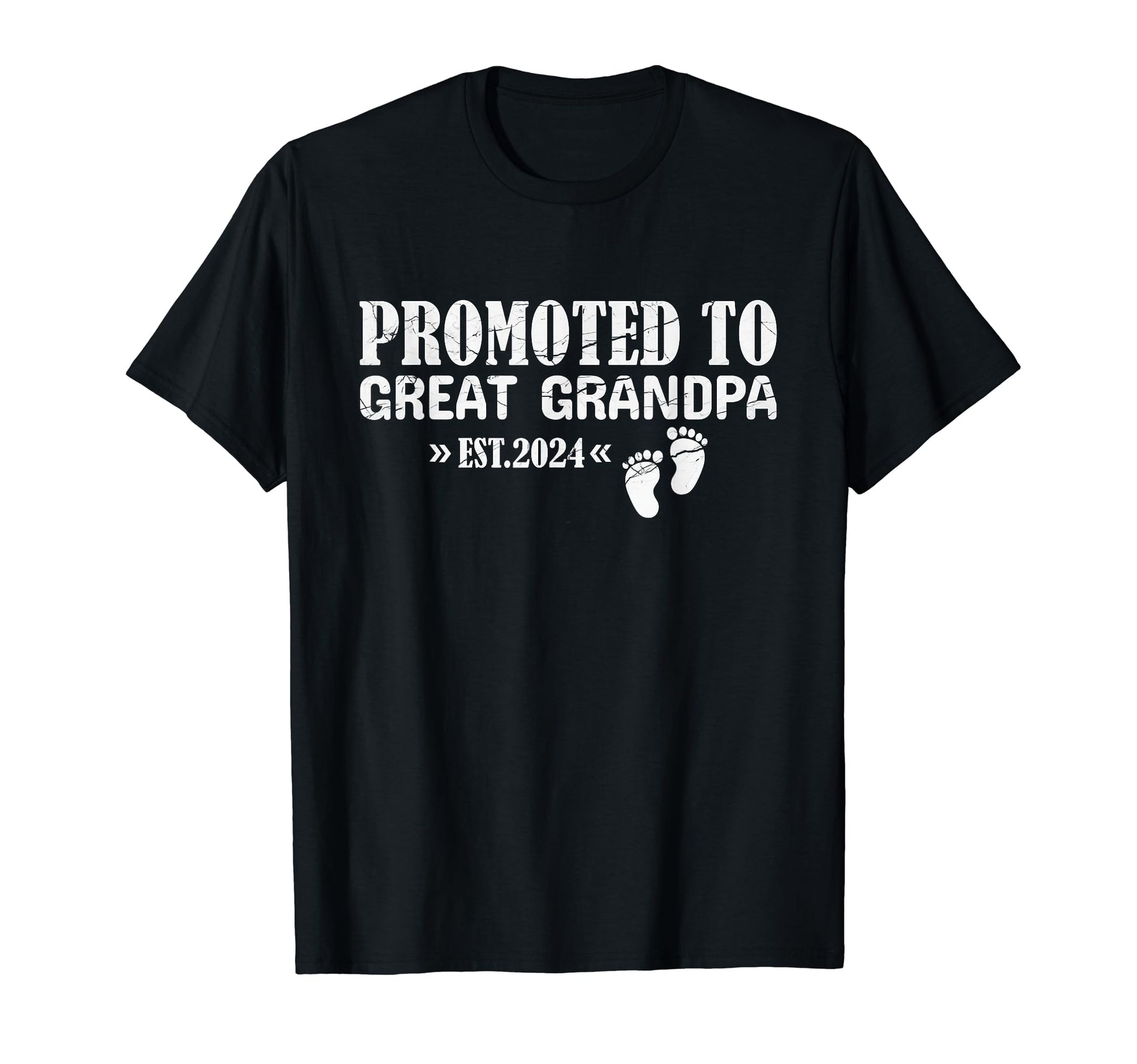Promoted To Great Grandpa Est 2024 T-Shirt - Aesthetic Graphic Men Women - T-Shirt, Sweatshirt, Hoodie