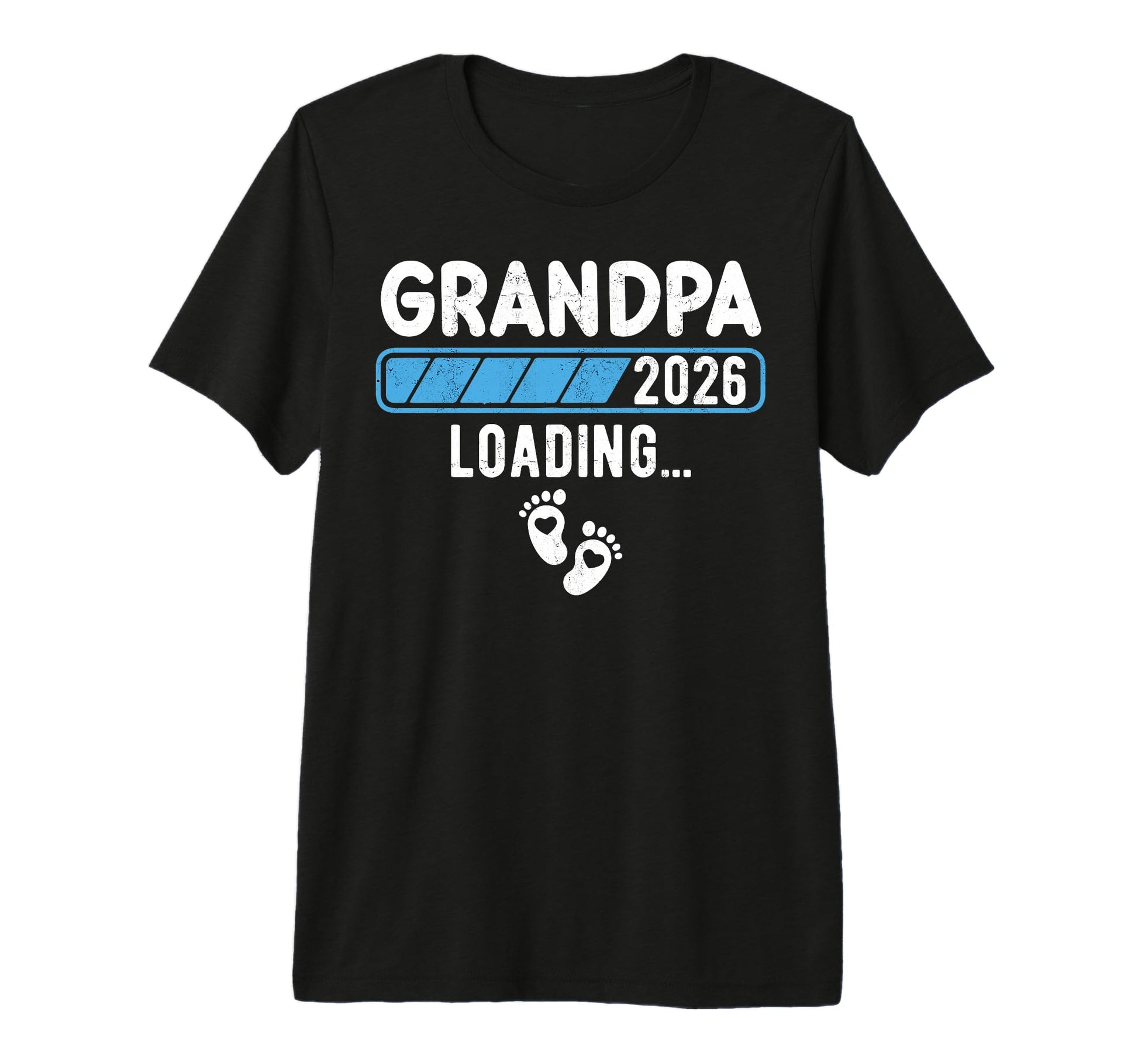 Grandpa 2026 Loading Promoted To T-Shirt - Fun Novelty Design for Adults - T-Shirt, Sweatshirt, Hoodie