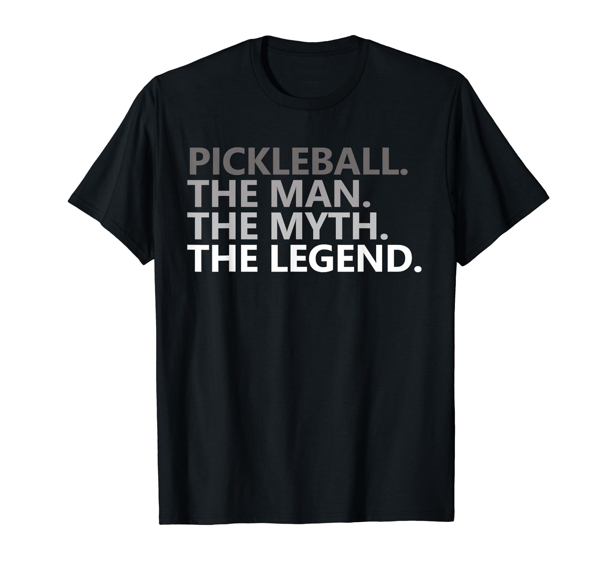 Myth Legend Pickleball Dad Funny Auto T-Shirt - Unique Graphic Men Women - T-Shirt, Sweatshirt, Hoodie