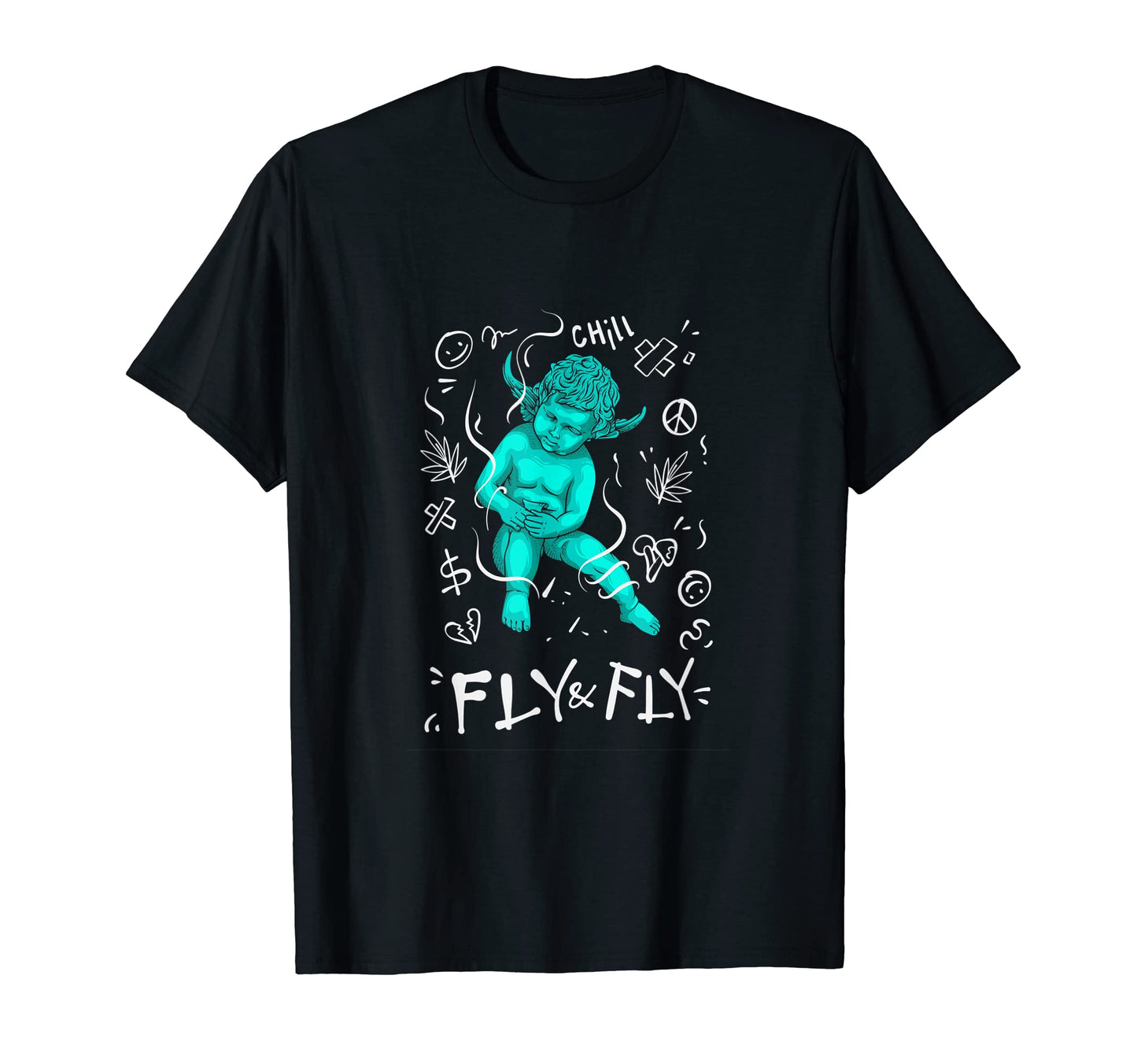 Pop Art Angel Mona Lisa David T-Shirt - Fun Novelty Design Men Women - T-Shirt, Sweatshirt, Hoodie