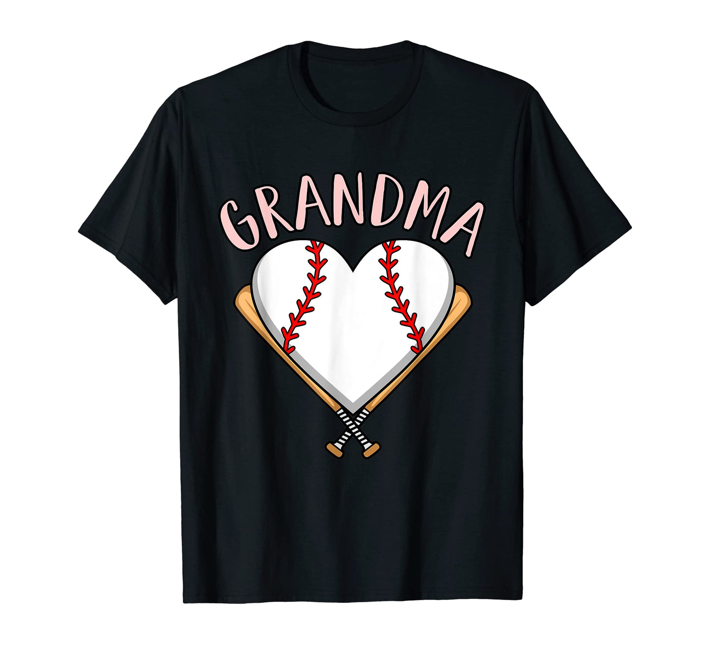 Baseball Grandma Sports Player Lover T-Shirt - Fun Novelty Design Unisex - T-Shirt, Sweatshirt, Hoodie