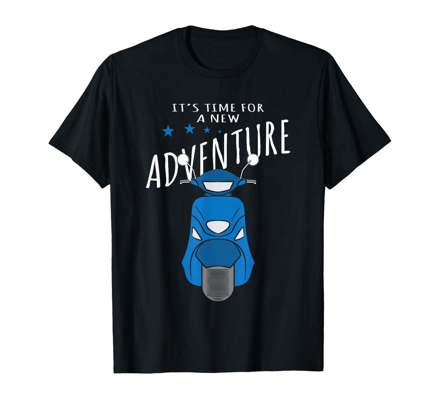 Its Time New Adventure Motorcycle Bike T-Shirt - Trendy Graphic Unisex - T-Shirt, Sweatshirt, Hoodie
