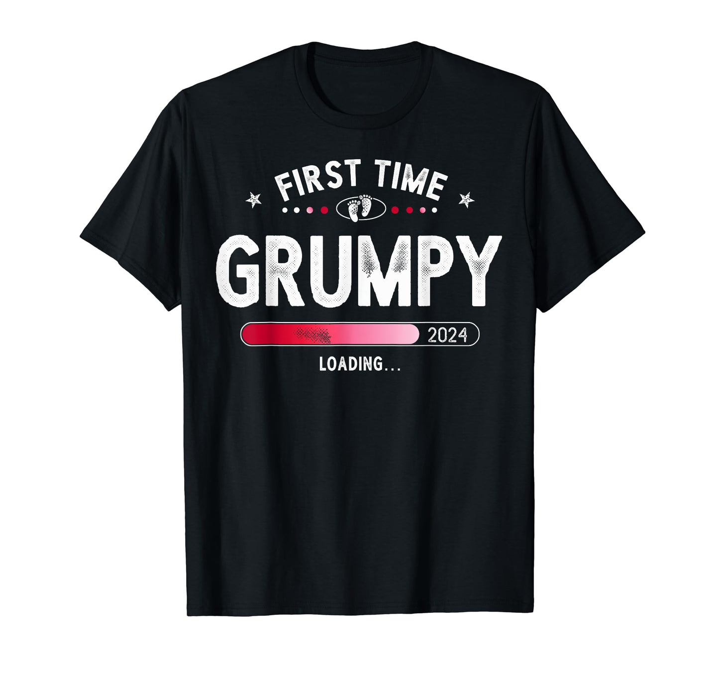 Promoted To Grumpy Est 2024 Soon To T-Shirt - Minimalist Print for Adults - T-Shirt, Sweatshirt, Hoodie